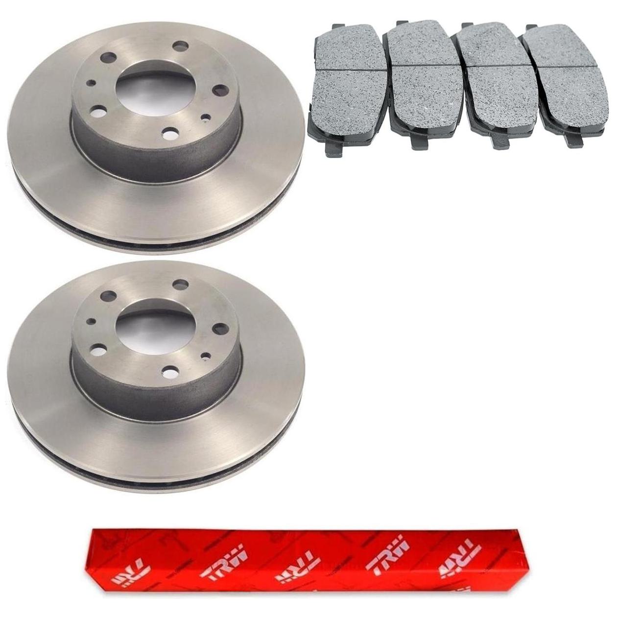Kit Disco e Pastilha Dianteiro - TRW - RCDI07540 - RCPT08190