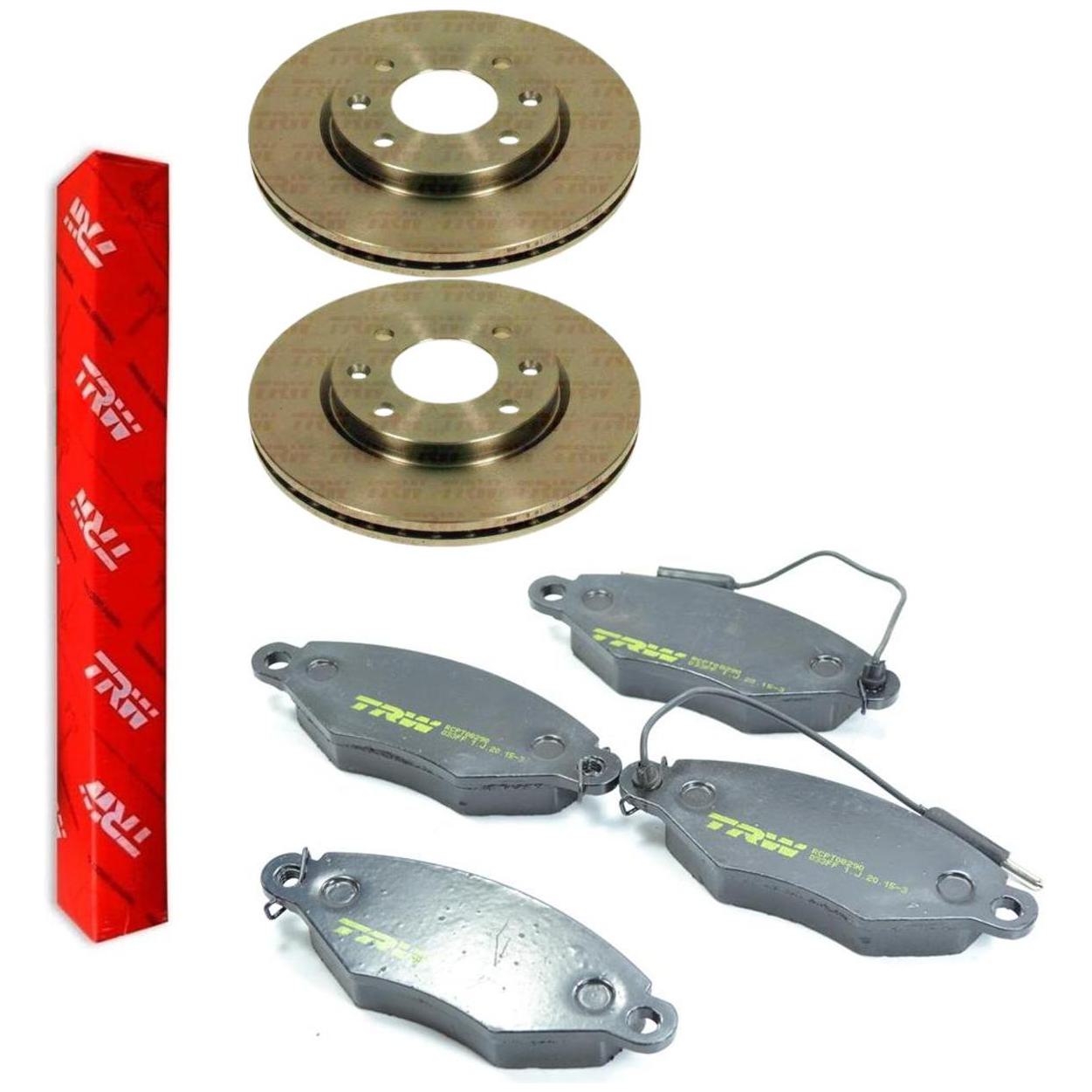 Kit Disco e Pastilha Dianteiro - TRW - RCDI01480 - RCPT08290