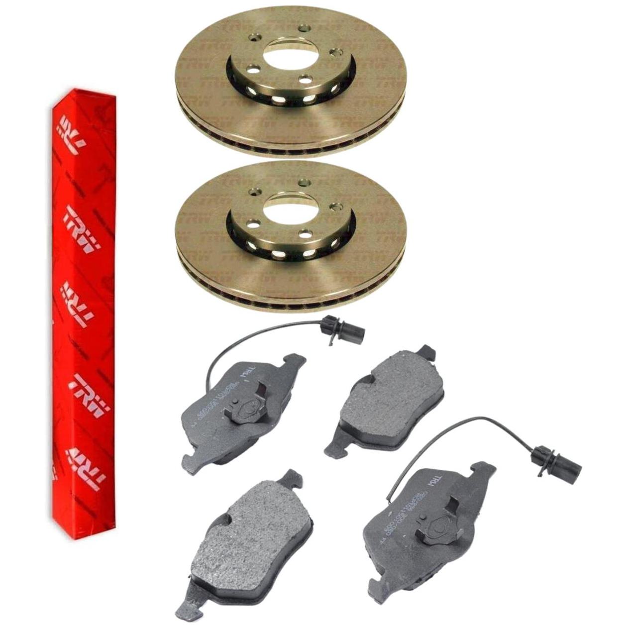 Kit Disco e Pastilha Dianteiro - TRW - RCDI01760 - RCPT01150