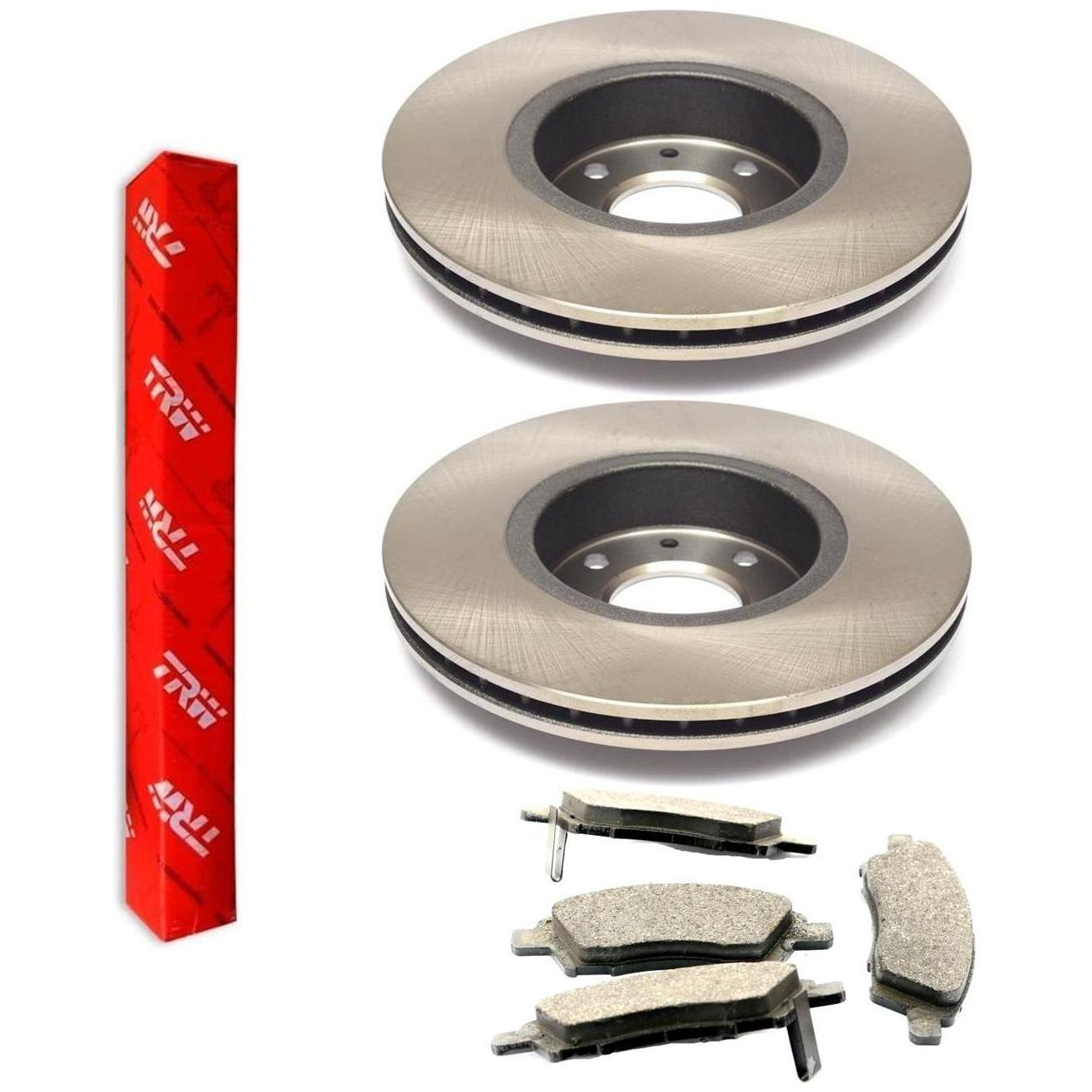 Kit Disco e Pastilha Dianteiro - TRW - RCDI08910 - RCPT13850