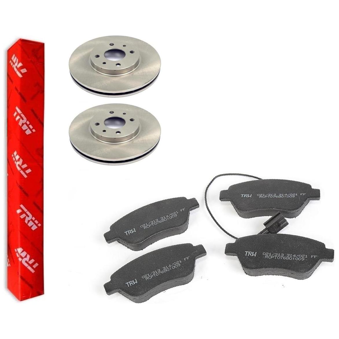 Kit Disco e Pastilha Dianteiro - TRW - RCDI00800 - RCPT07680