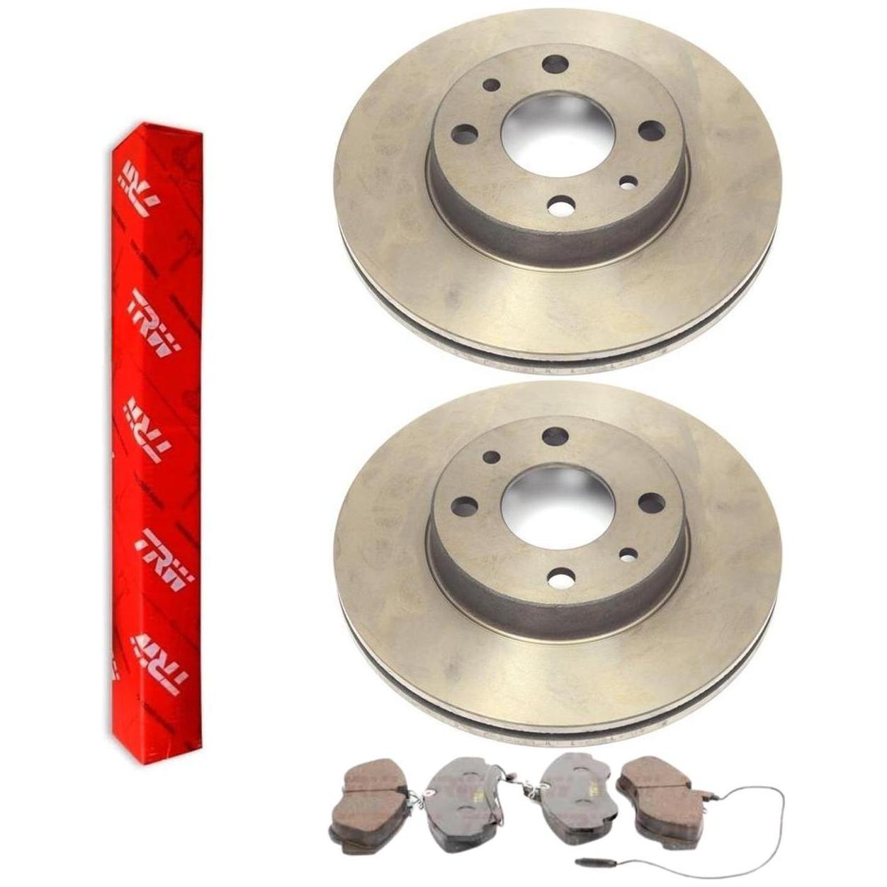 Kit Disco e Pastilha Dianteiro - TRW - RCDI02510 - RCPT05480