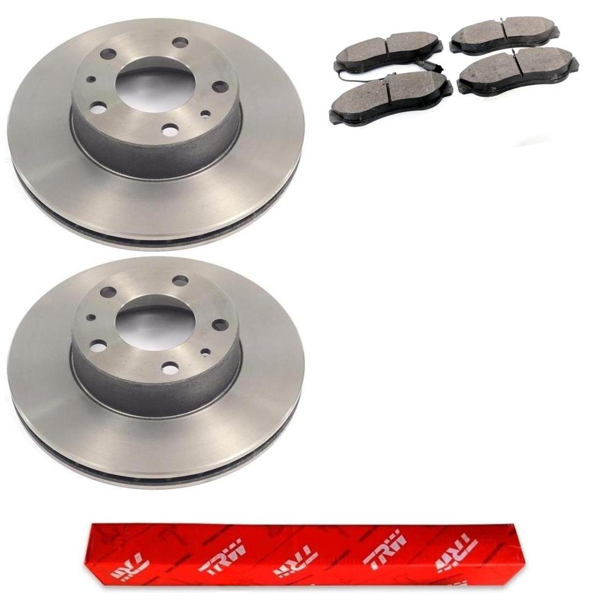 Kit Disco e Pastilha Dianteiro - TRW - RCDI07540 - RCPT04740