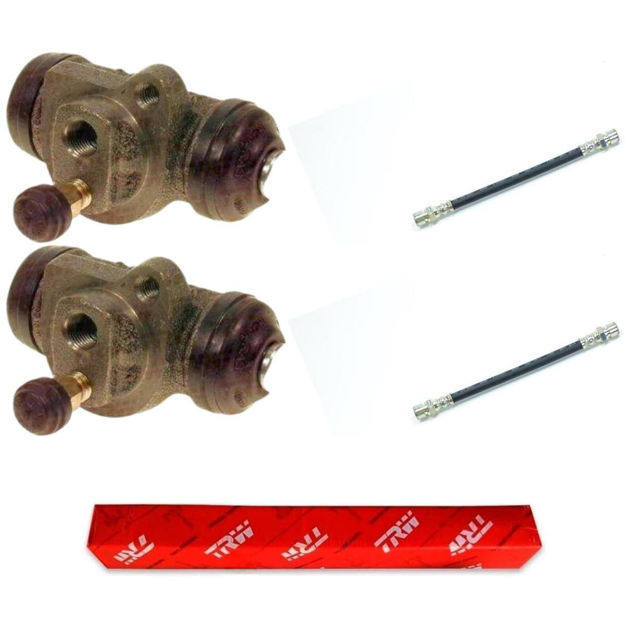 Kit Freio Traseiro Cilindro de Roda e Flexível - TRW - RCCR01305 - RPFX01010