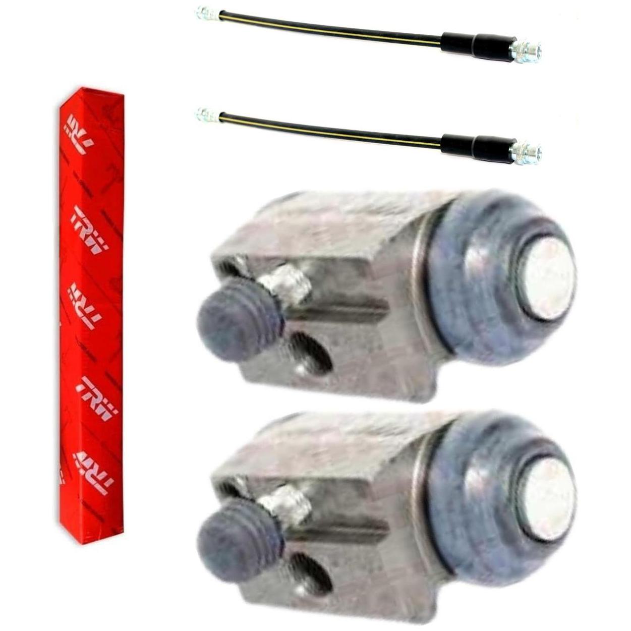 Kit Freio Traseiro Cilindro de Roda e Flexível - TRW - RCCR03440 - RPFX06320