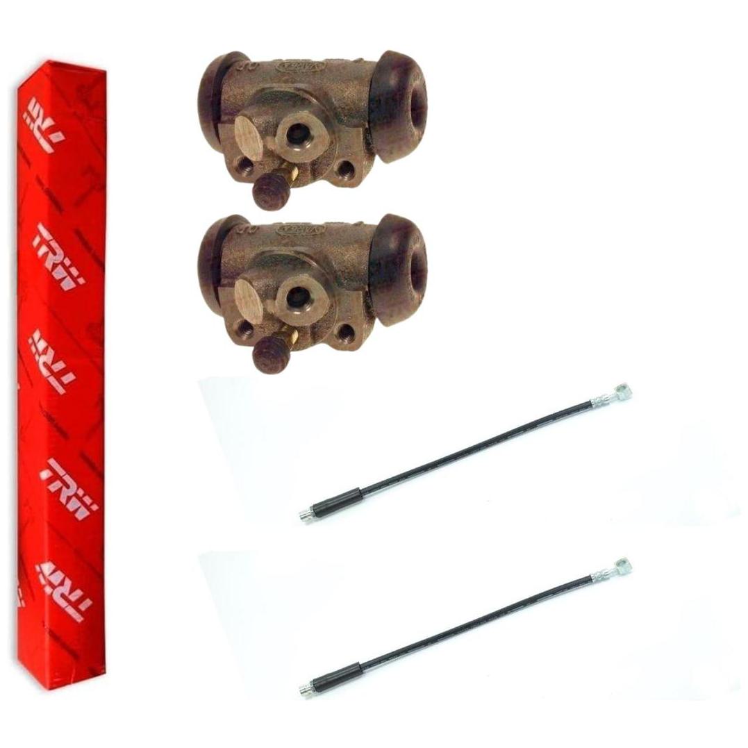 Kit Freio Traseiro Cilindro de Roda e Flexível - TRW - RCCR02080 - RPFX00770