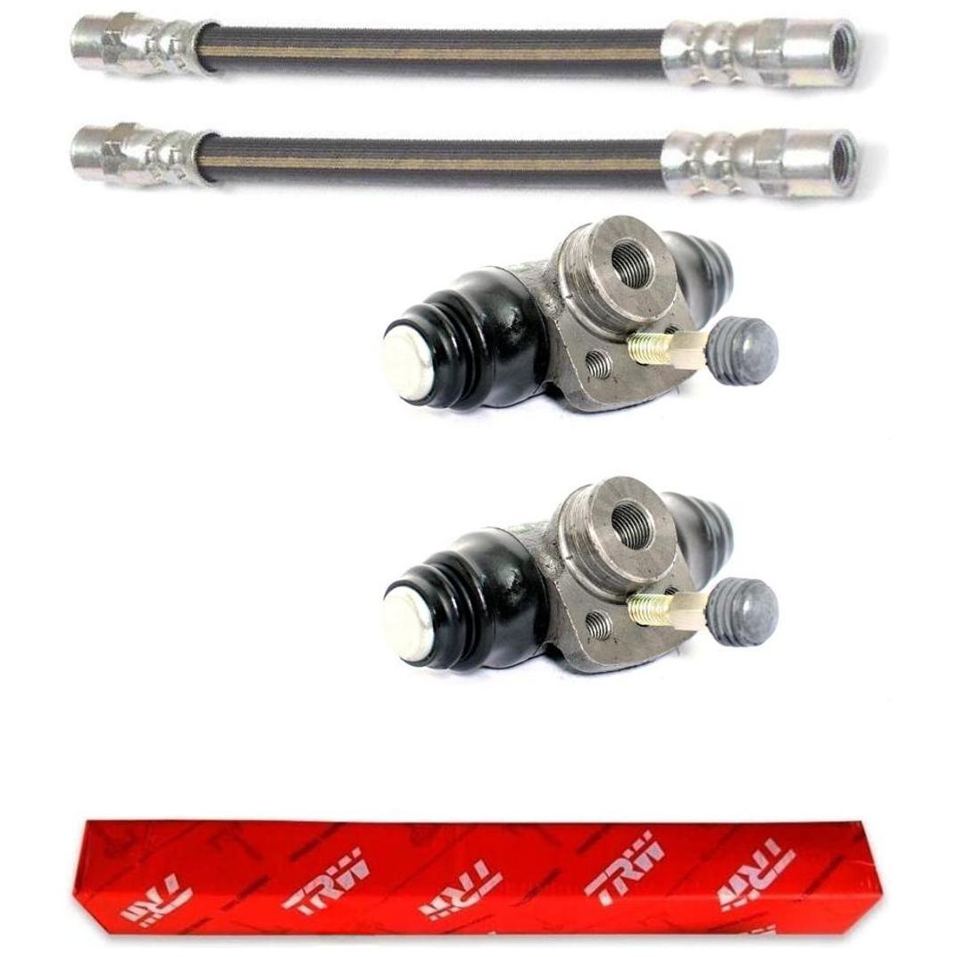 Kit Freio Traseiro Cilindro de Roda e Flexível - TRW - RCCR03510 - RPFX01340