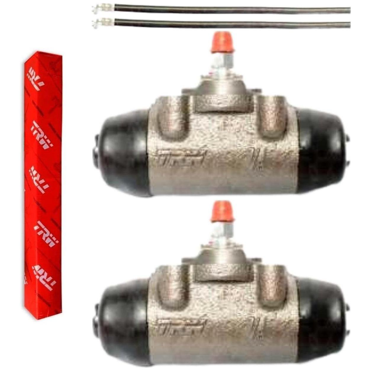 Kit Freio Traseiro Cilindro de Roda e Flexível - TRW - RCCR03010 - RPFX06840