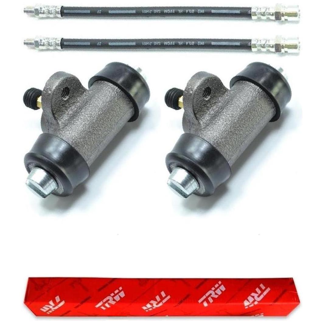 Kit Freio Traseiro Cilindro de Roda e Flexível - TRW - RCCR23457 - RPFX01240