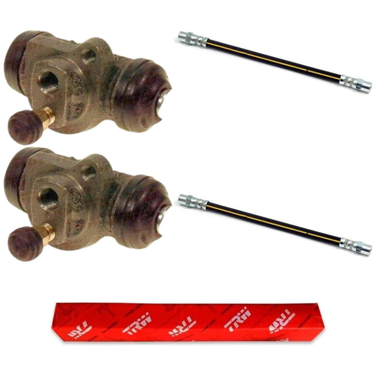 Kit Freio Traseiro Cilindro de Roda e Flexível - TRW - RCCR01305 - RPFX02690