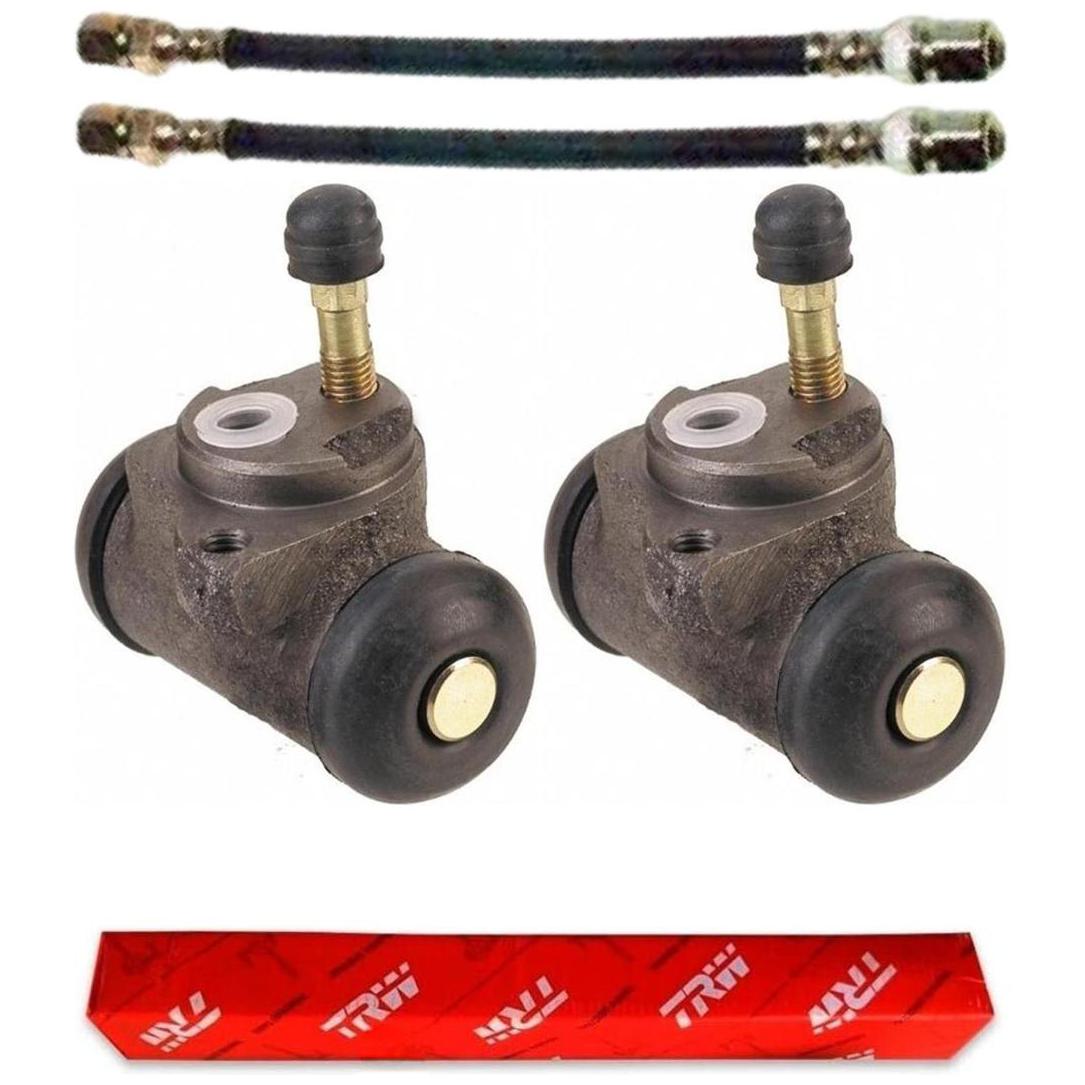 Kit Freio Traseiro Cilindro de Roda e Flexível - TRW - RCCR02040 - RPFX00900