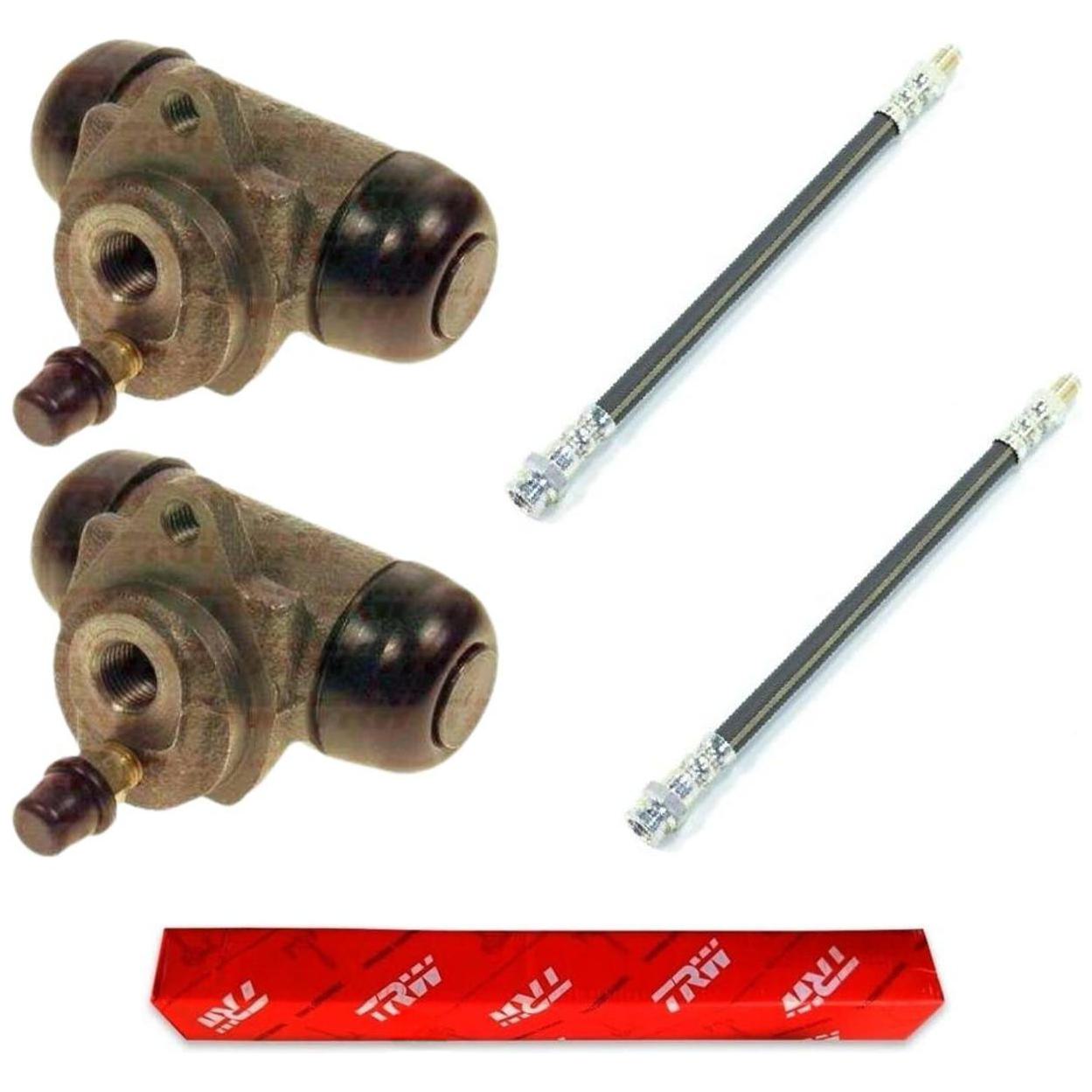 Kit Freio Traseiro Cilindro de Roda e Flexível - TRW - RCCR01990 - RPFX02730