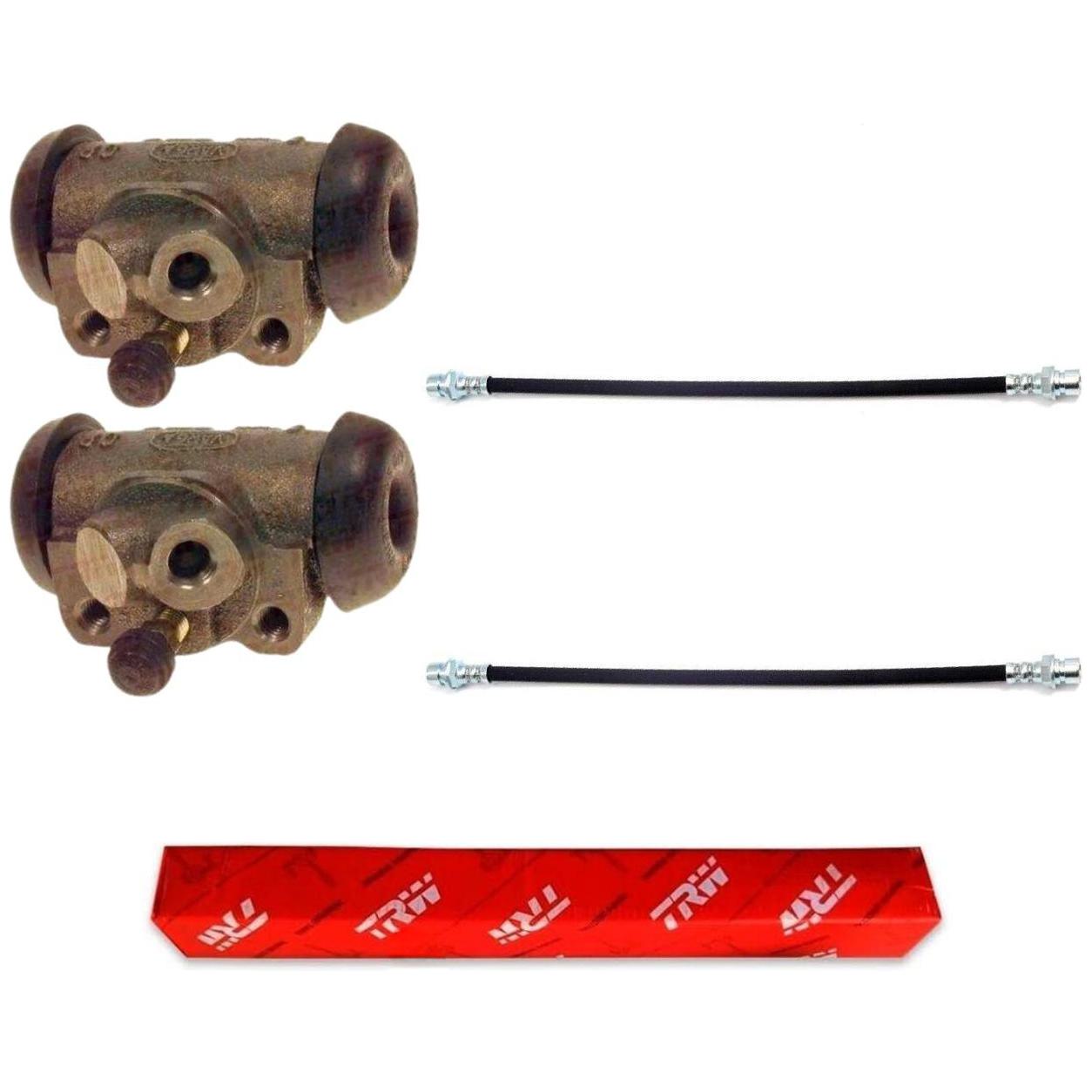Kit Freio Traseiro Cilindro de Roda e Flexível - TRW - RCCR02080 - RPFX00840