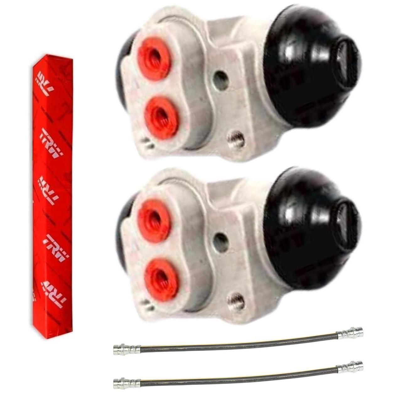 Kit Freio Traseiro Cilindro de Roda e Flexível - TRW - BWH817 - RPFX07370