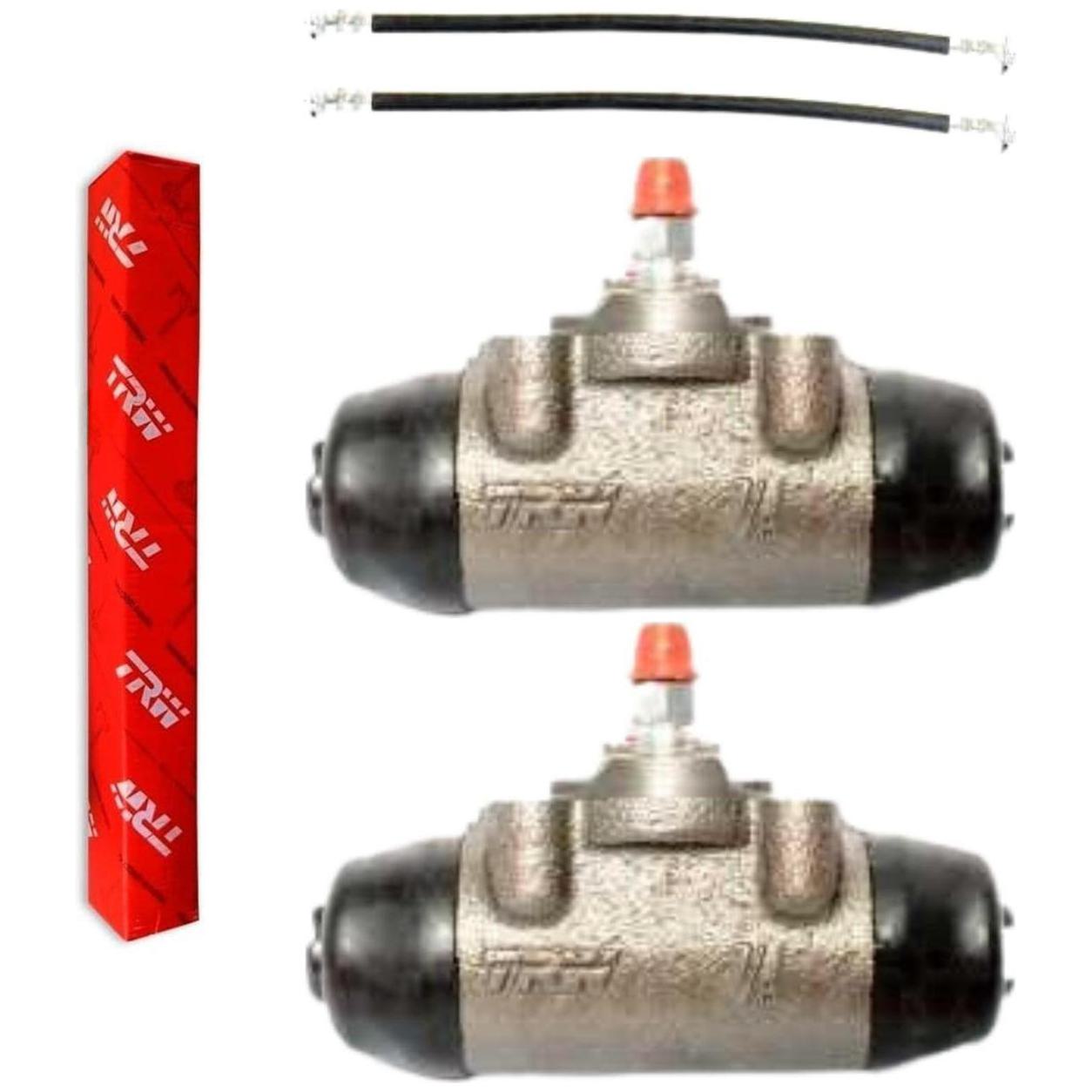 Kit Freio Traseiro Cilindro de Roda e Flexível - TRW - RCCR03010 - RPFX06860