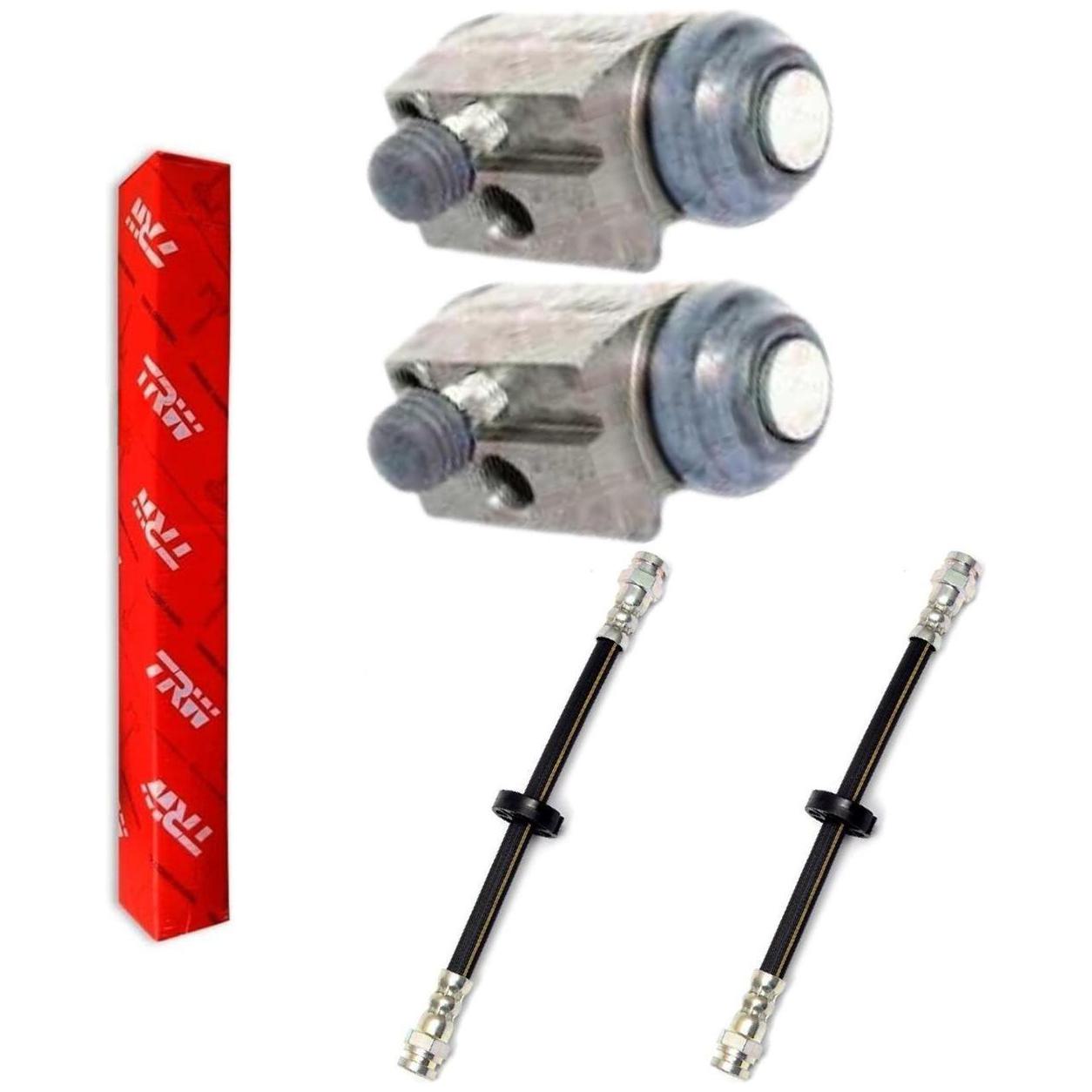 Kit Freio Traseiro Cilindro de Roda e Flexível - TRW - RCCR03440 - RPFX00110