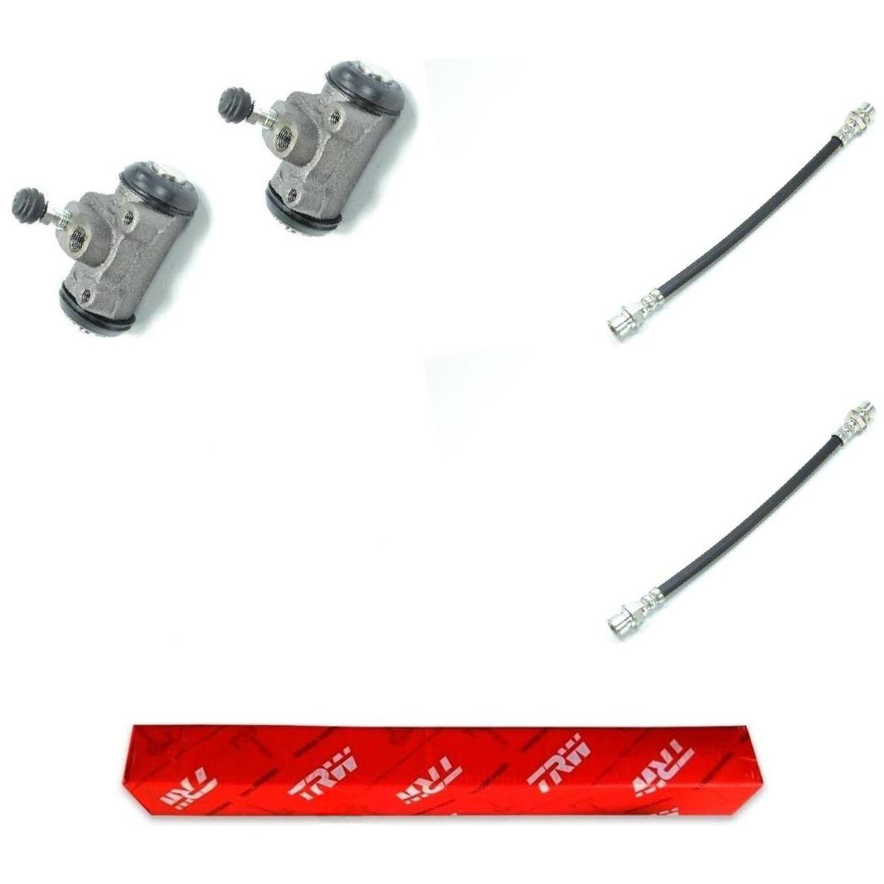 Kit Freio Traseiro Cilindro de Roda e Flexível - TRW - RCCR00155 - RPFX00600