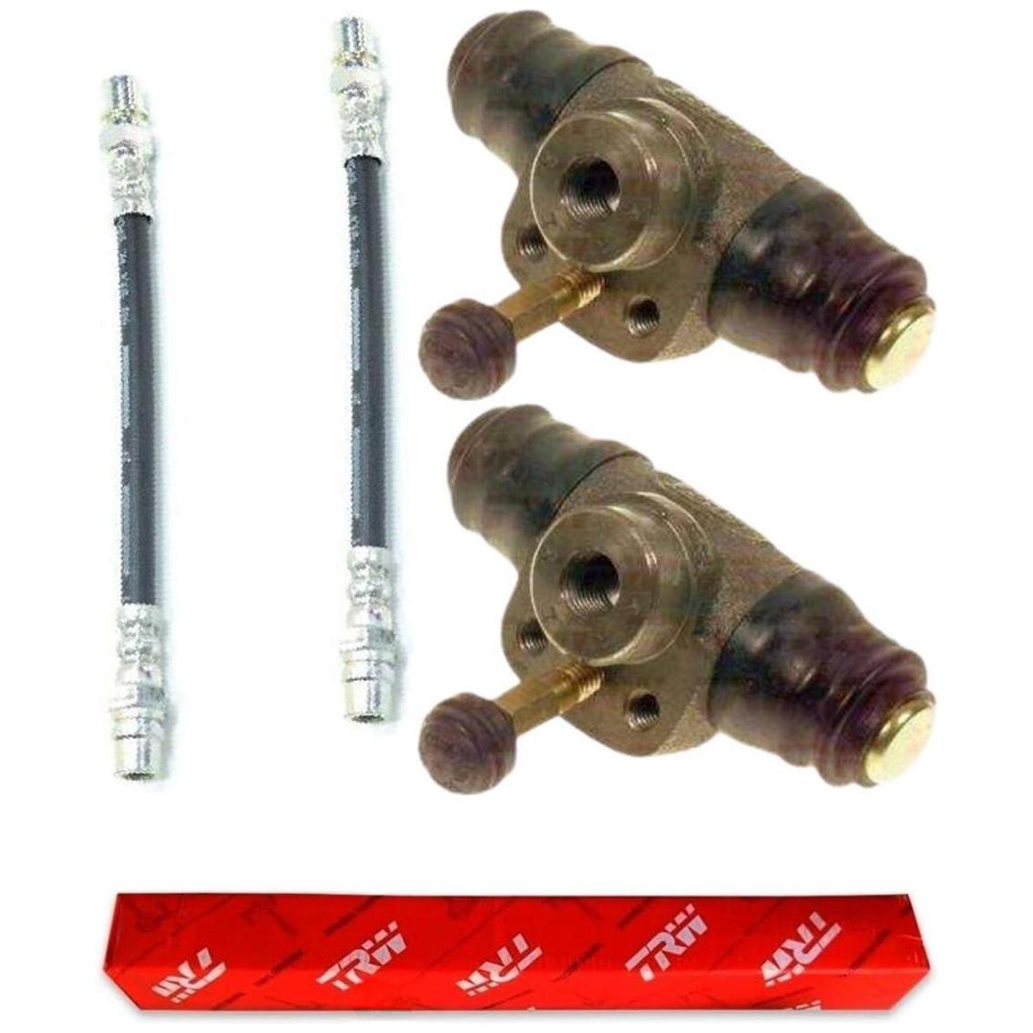 Kit Freio Traseiro Cilindro de Roda e Flexível - TRW - RCCR01390 - RPFX01400