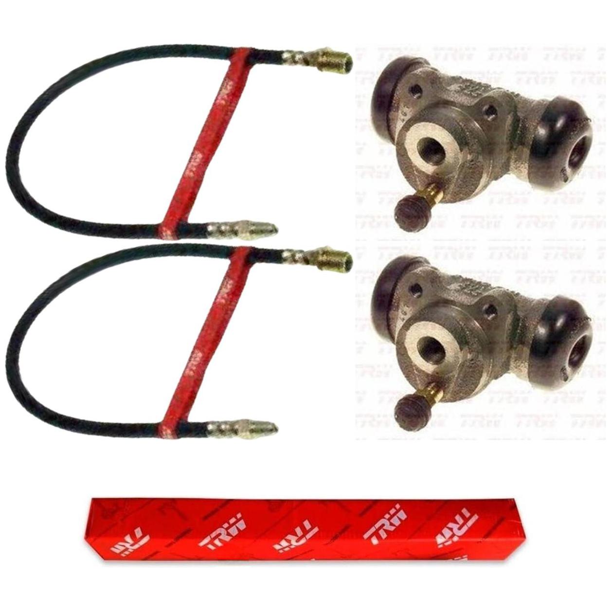 Kit Freio Traseiro Cilindro de Roda e Flexível - TRW - RCCR00023 - RPFX00620