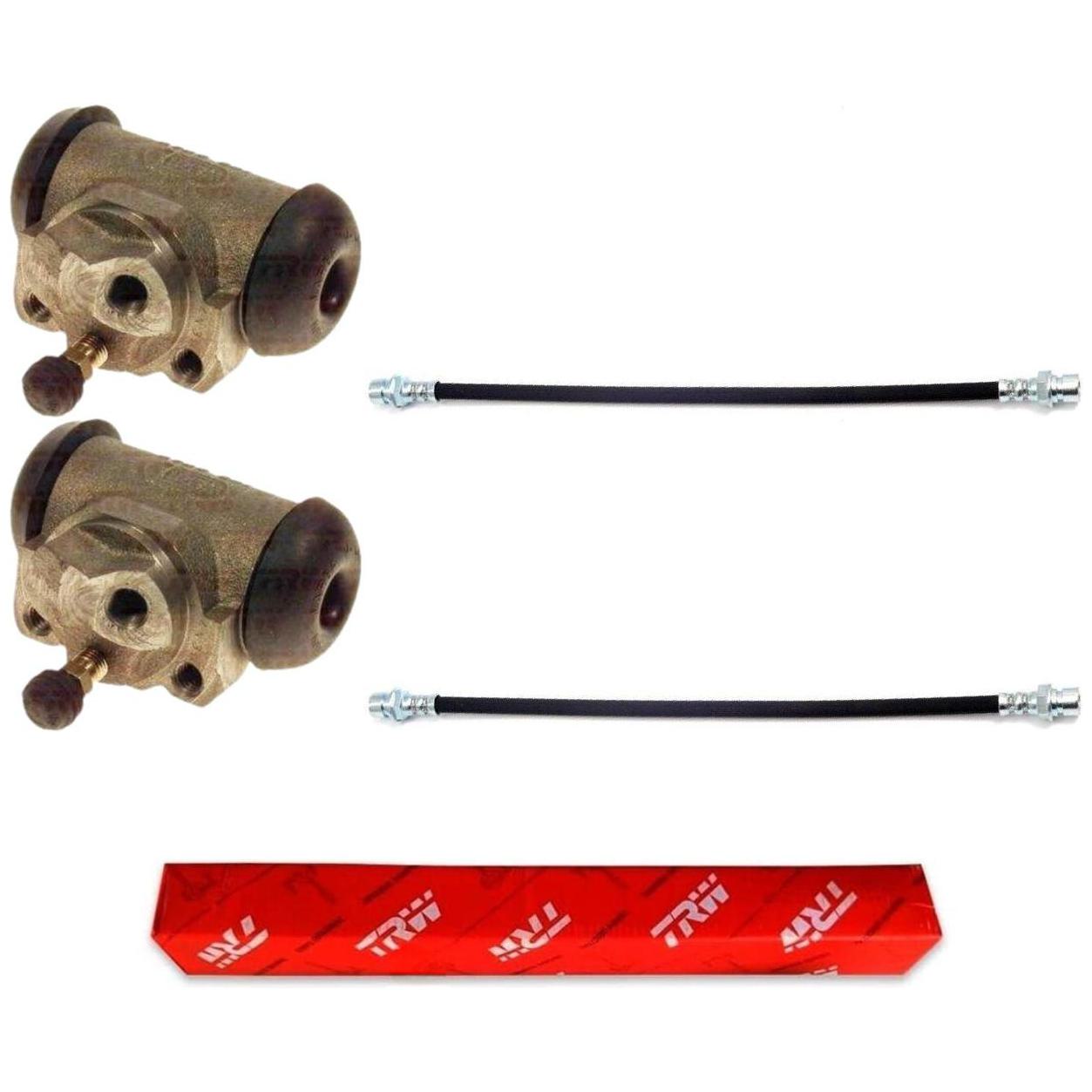 Kit Freio Traseiro Cilindro de Roda e Flexível - TRW - RCCR01420 - RPFX00840