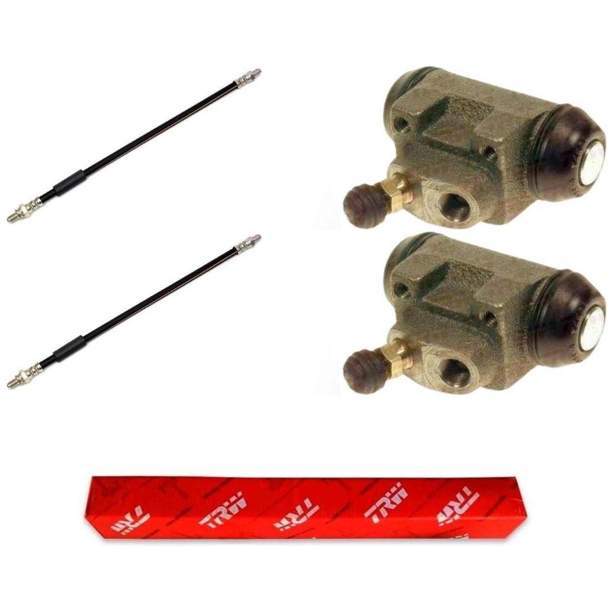 Kit Freio Traseiro Cilindro de Roda e Flexível - TRW - RCCR01283 - RPFX00540