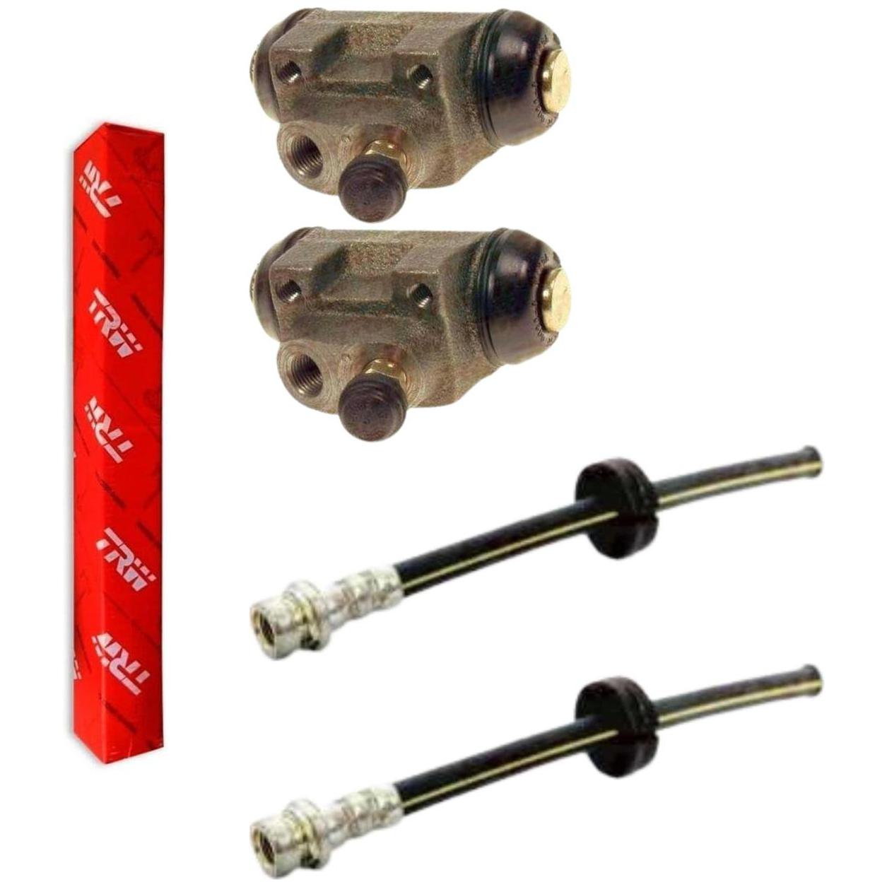 Kit Freio Traseiro Cilindro de Roda e Flexível - TRW - RCCR01920 - RPFX06430