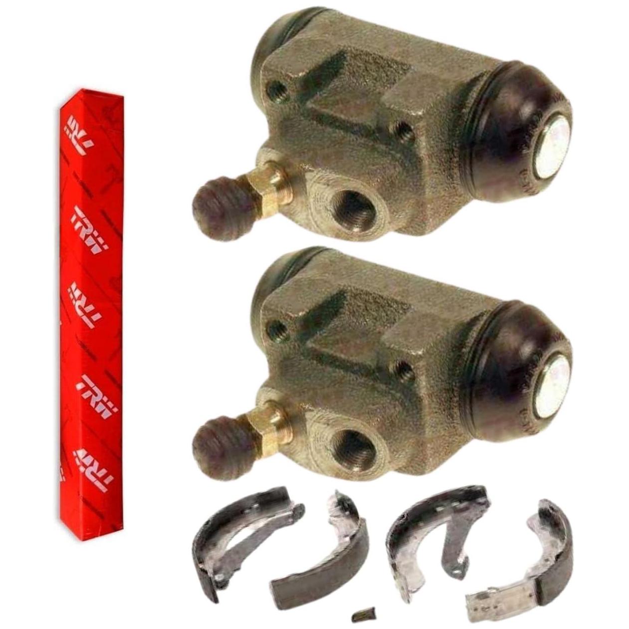 Kit Freio Traseiro Cilindro de Roda e Sapata - TRW - RCCR01283 - RRSA00682