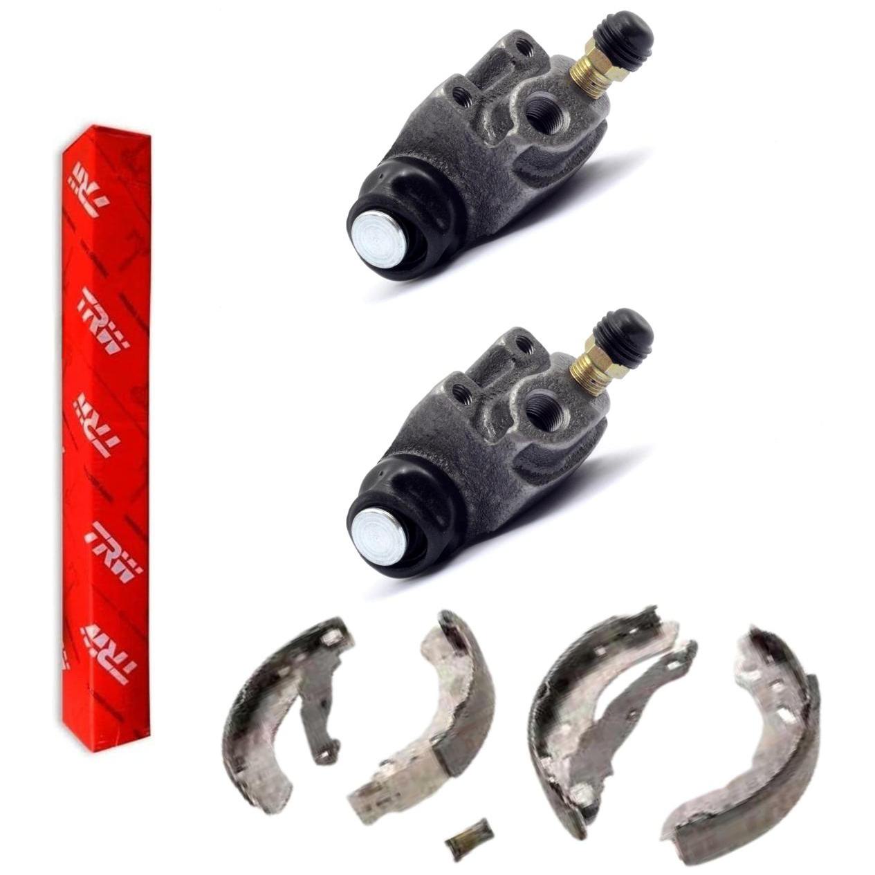 Kit Freio Traseiro Cilindro de Roda e Sapata - TRW - RCCR02890 - RRSA00710