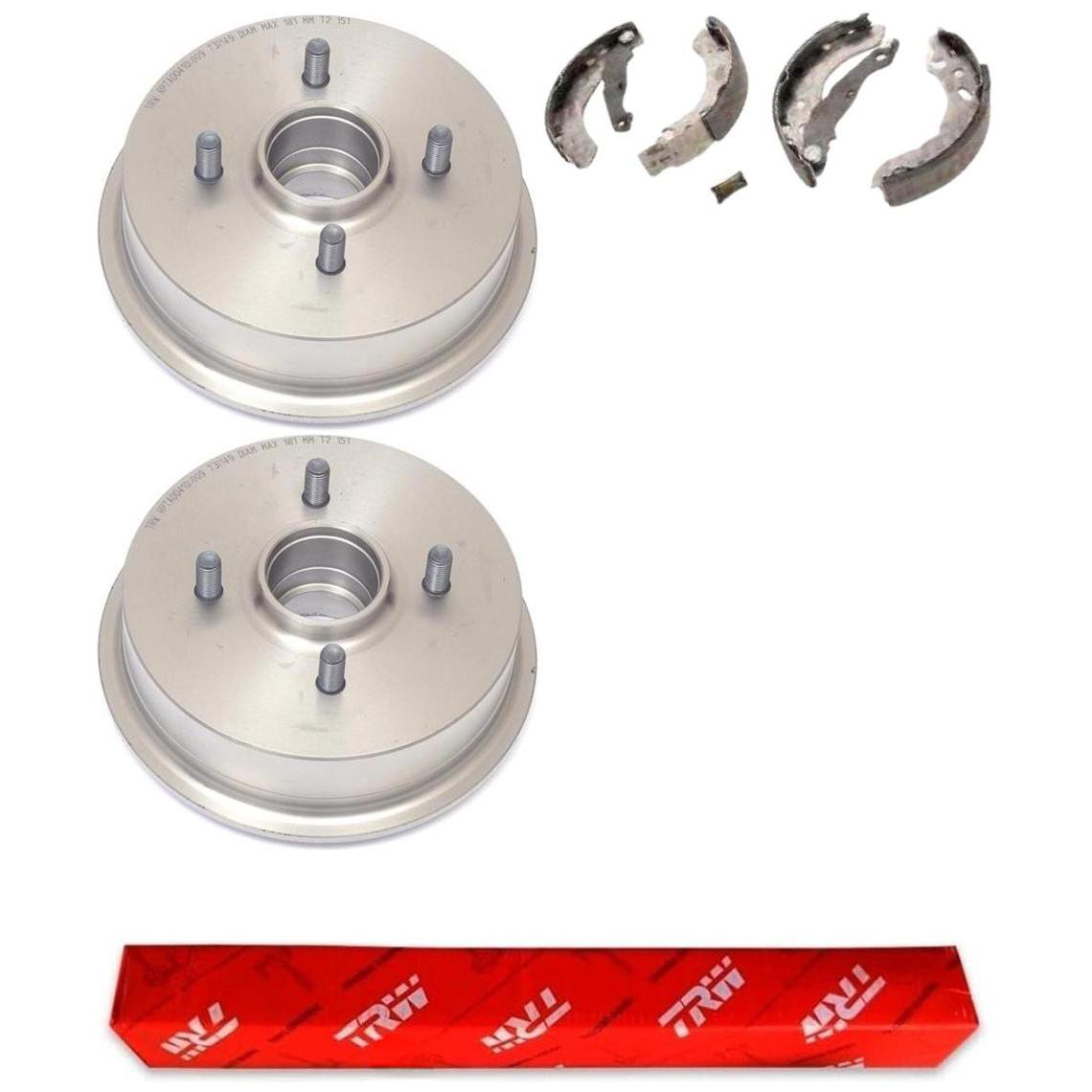 Kit Freio Traseiro Tambor e Sapata - TRW - RPTA00410 - RRSA00710