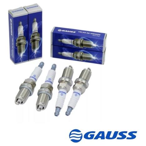 Kit Jogo 4 Velas Renault Clio 1.0 8v Gasolina Gauss GV5R07