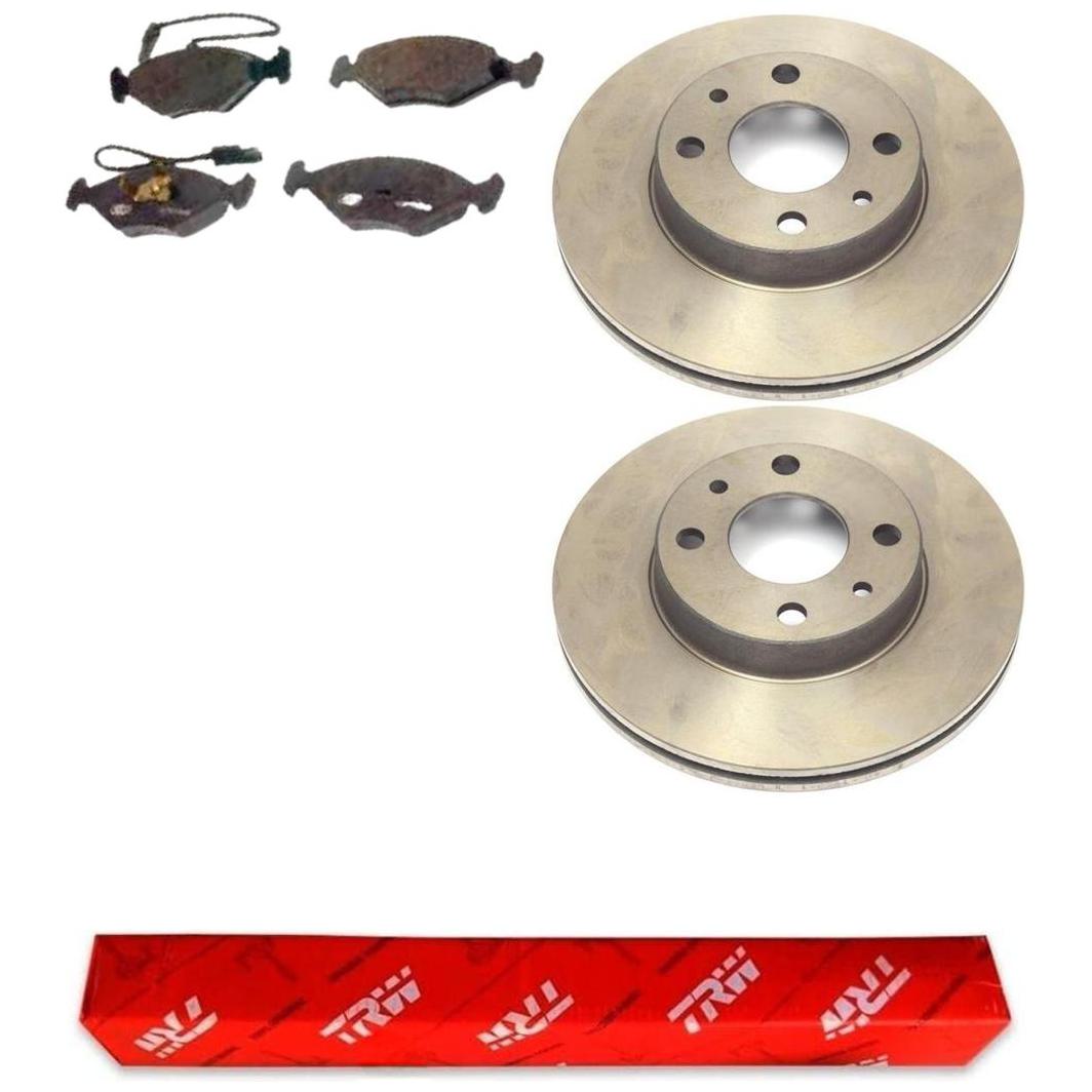 Kit Pastilha e Disco Dianteiro - TRW - RCDI02510 - RCPT00195