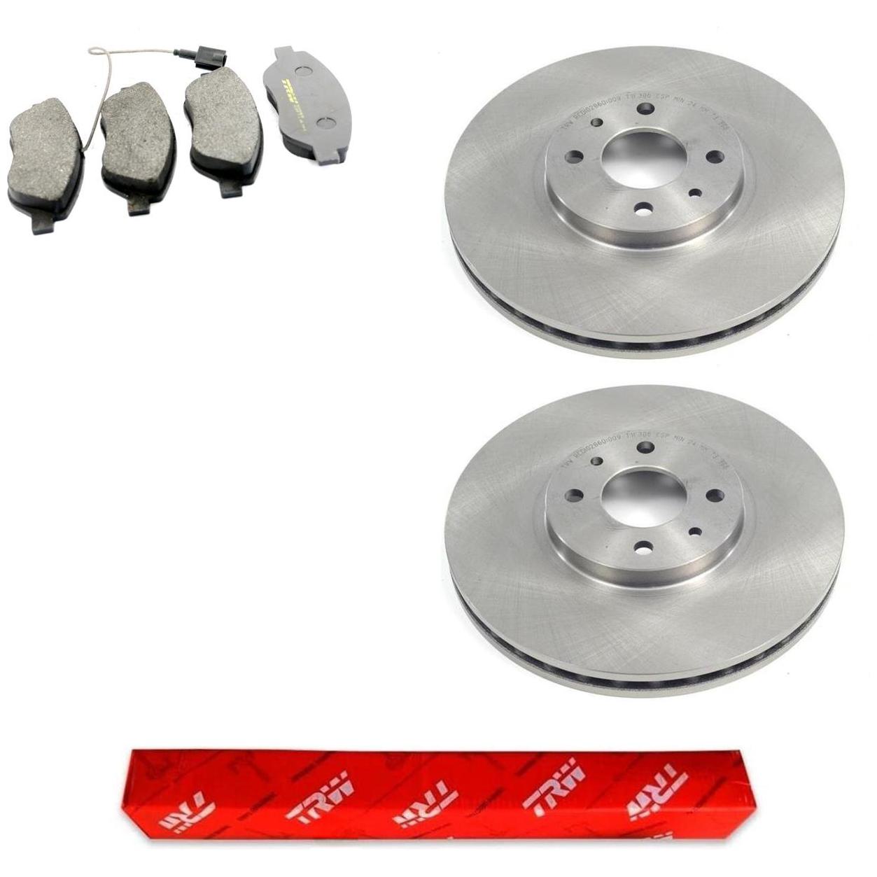 Kit Pastilha e Disco Dianteiro - TRW - RCDI02860 - RCPT09590