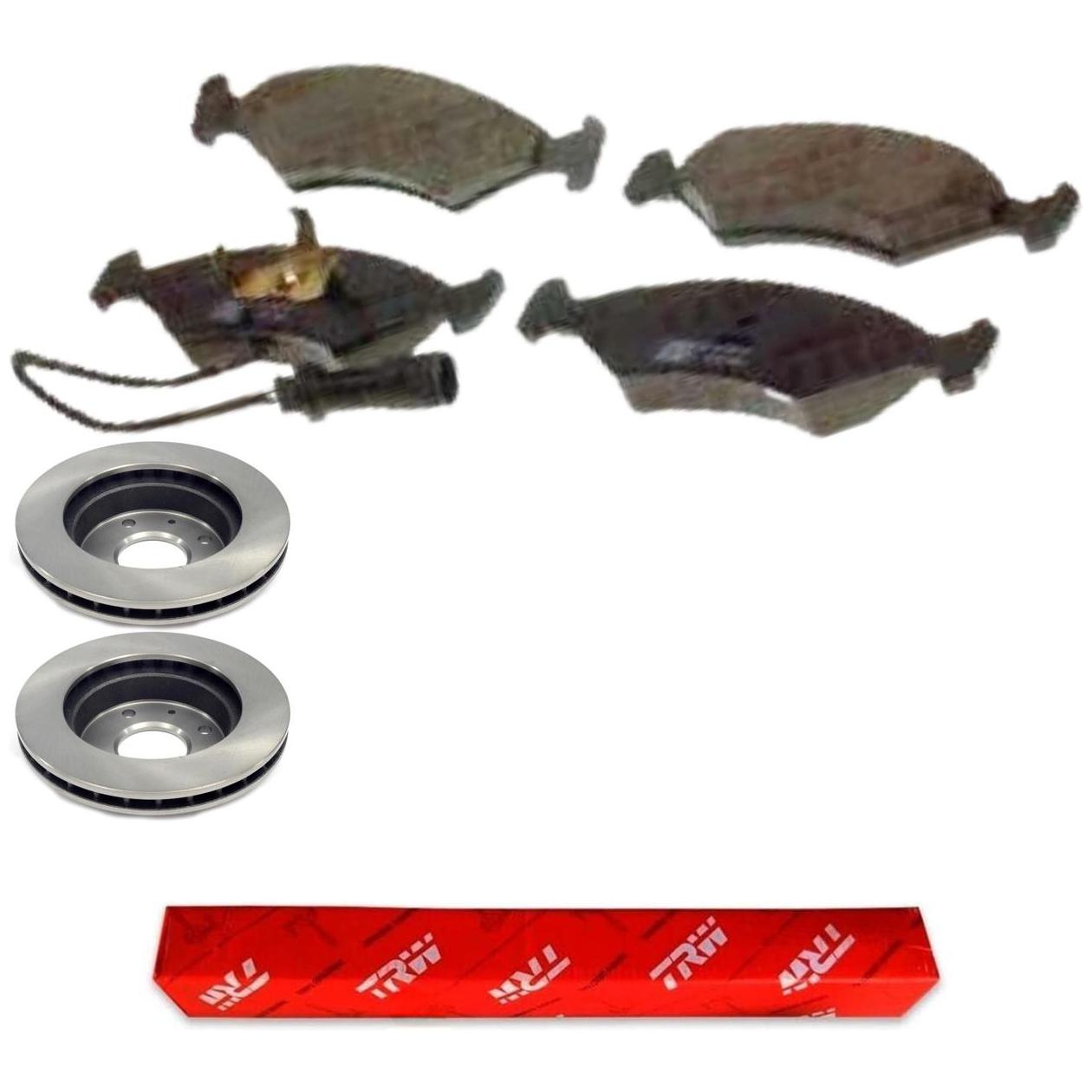 Kit Pastilha e Disco Dianteiro - TRW - RCDI00043 - RCPT00381