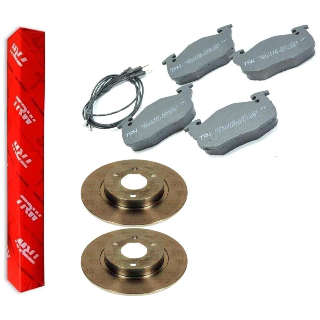 Kit Pastilha e Disco Dianteiro - TRW - RCPT08700 - RPDI01000