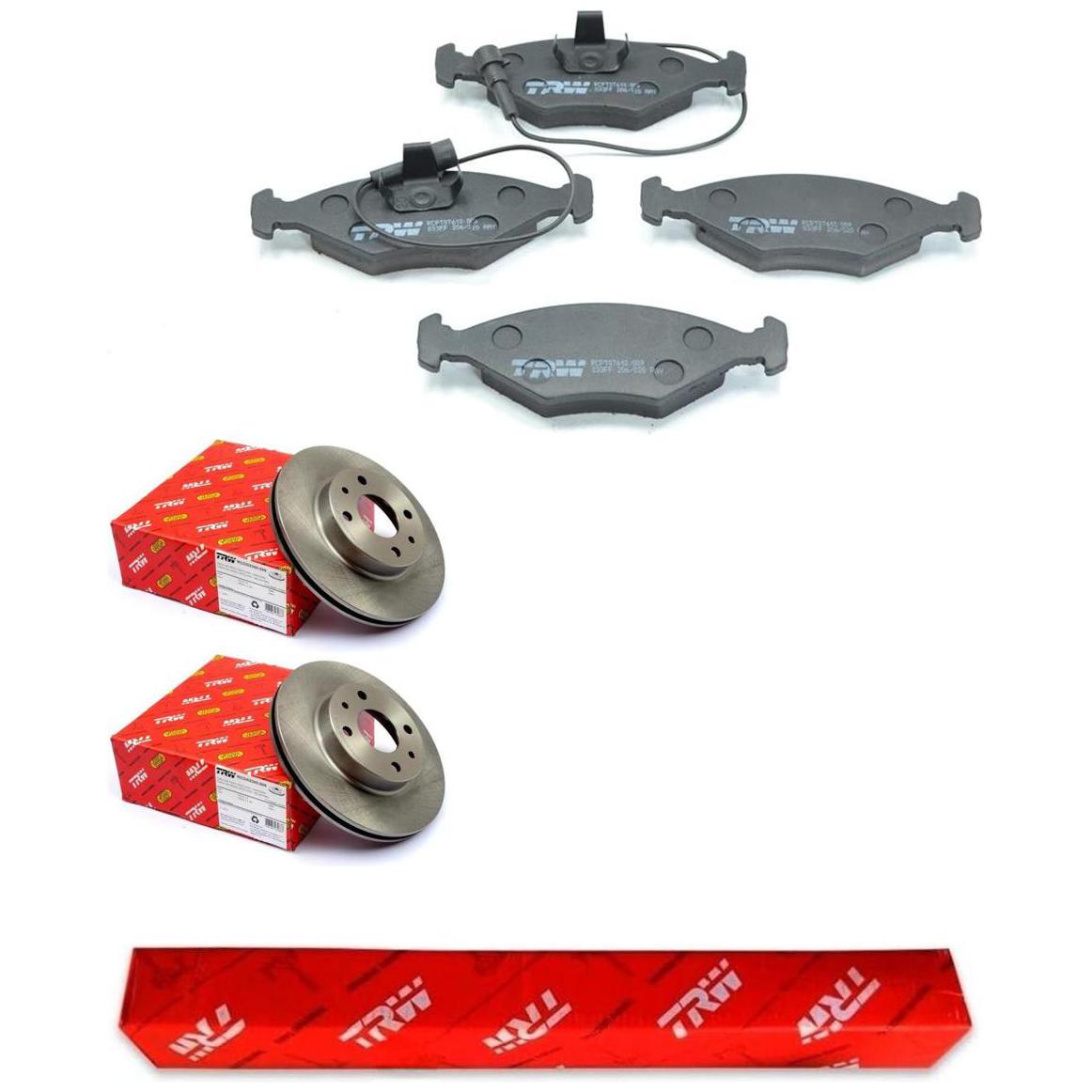 Kit Pastilha e Disco Dianteiro - TRW - RCDI02300 - RCPT07610