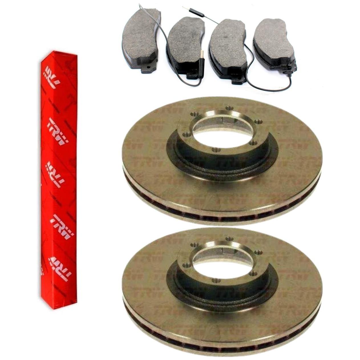 Kit Pastilha e Disco Dianteiro - TRW - RCDI01340 - RCPT02250