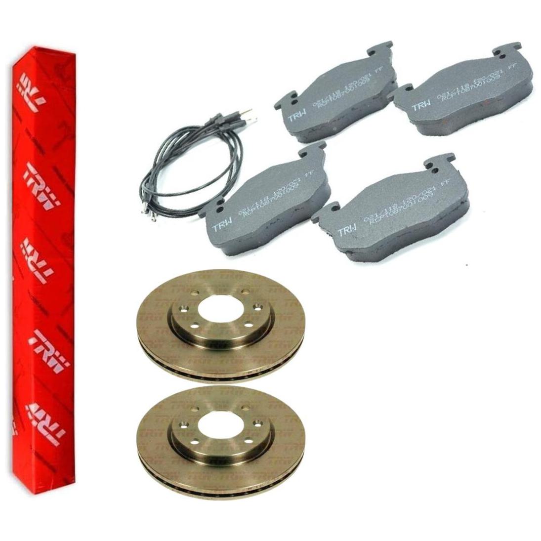 Kit Pastilha e Disco Dianteiro - TRW - RCDI01480 - RCPT08700