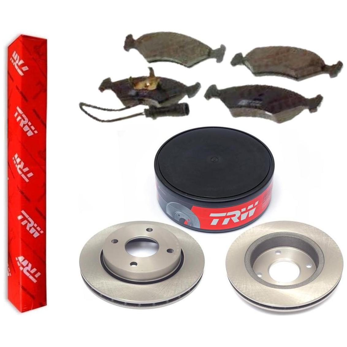 Kit Pastilha e Disco Dianteiro - TRW - RCDI00900 - RCPT00381