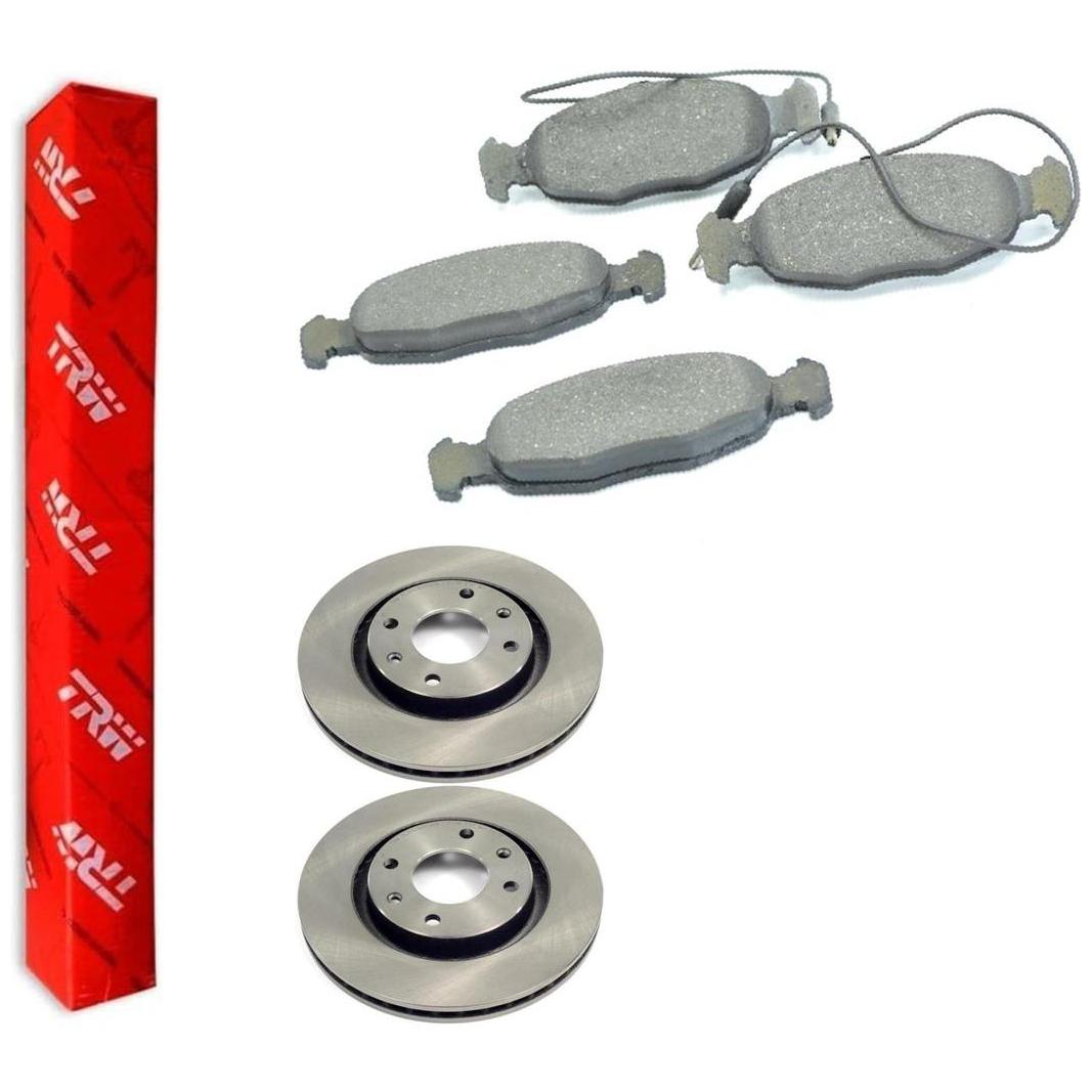 Kit Pastilha e Disco Dianteiro - TRW - RCDI02800 - RCPT04660