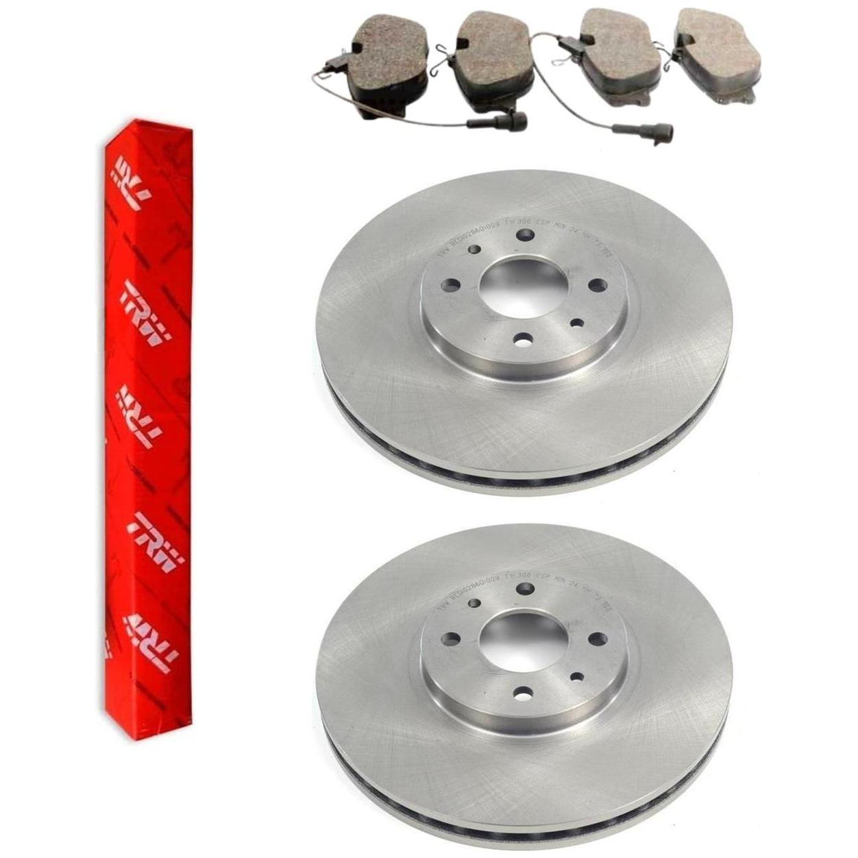 Kit Pastilha e Disco Dianteiro - TRW - RCDI02860 - RCPT04850