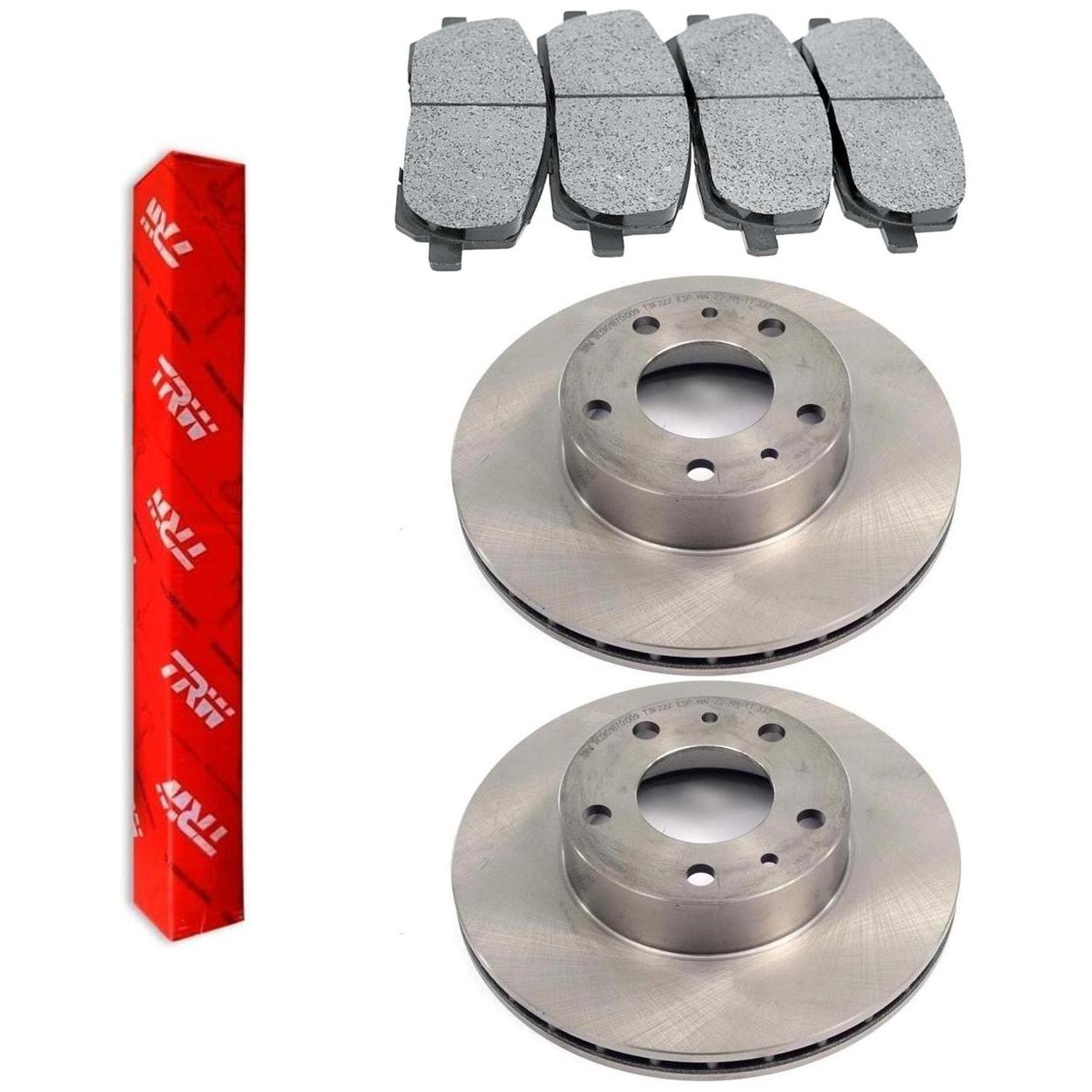 Kit Pastilha e Disco Dianteiro - TRW - RCDI01870 - RCPT08190