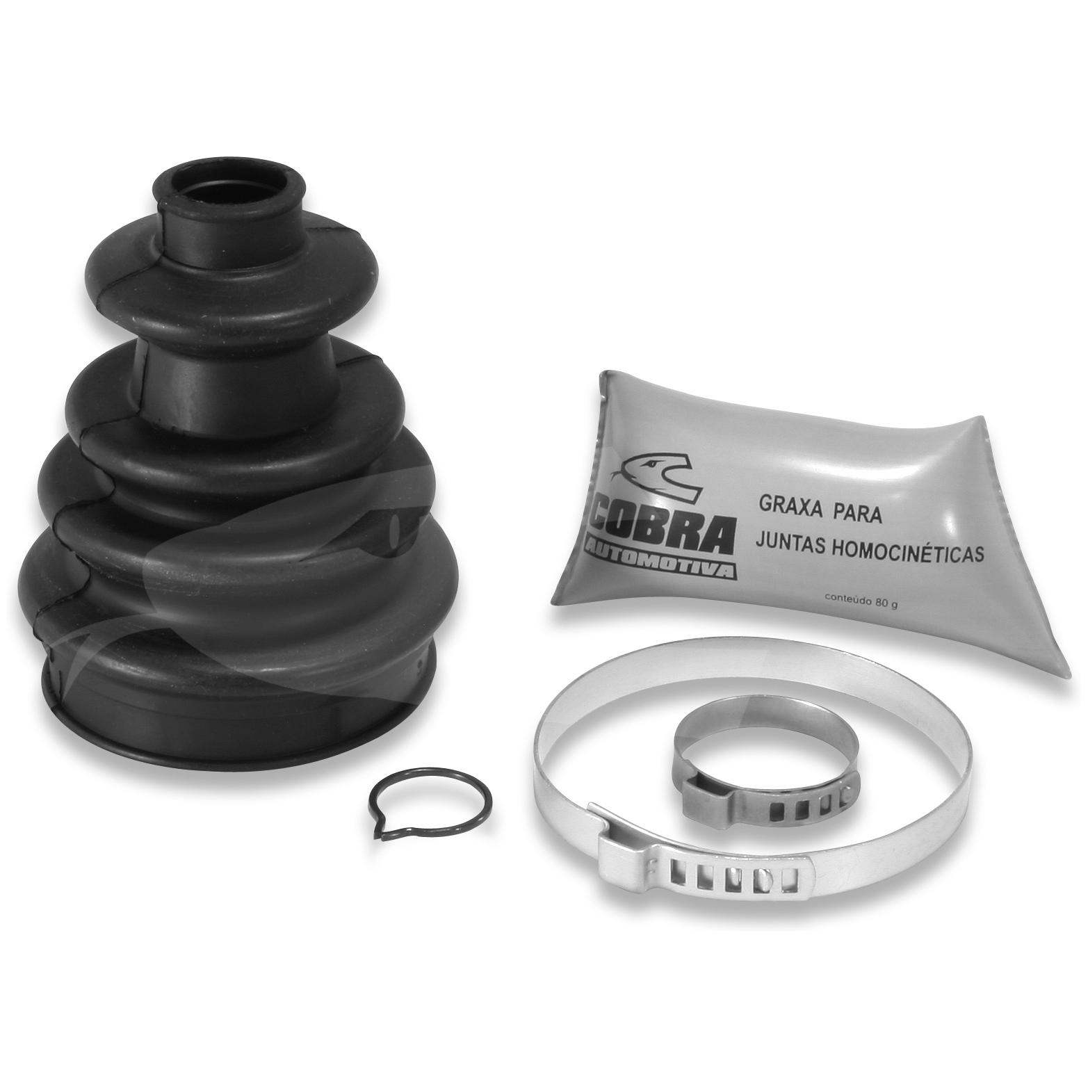Kit Reparo Junta Homocinética para Ford Fiesta e Ka - Cobra Automotiva - HK-609R C