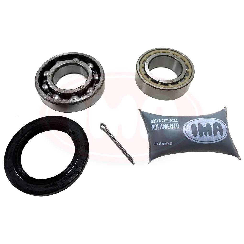 Kit Rolamento de Roda Traseiro para Volkswagen Kombi - IMA - ALK-4587