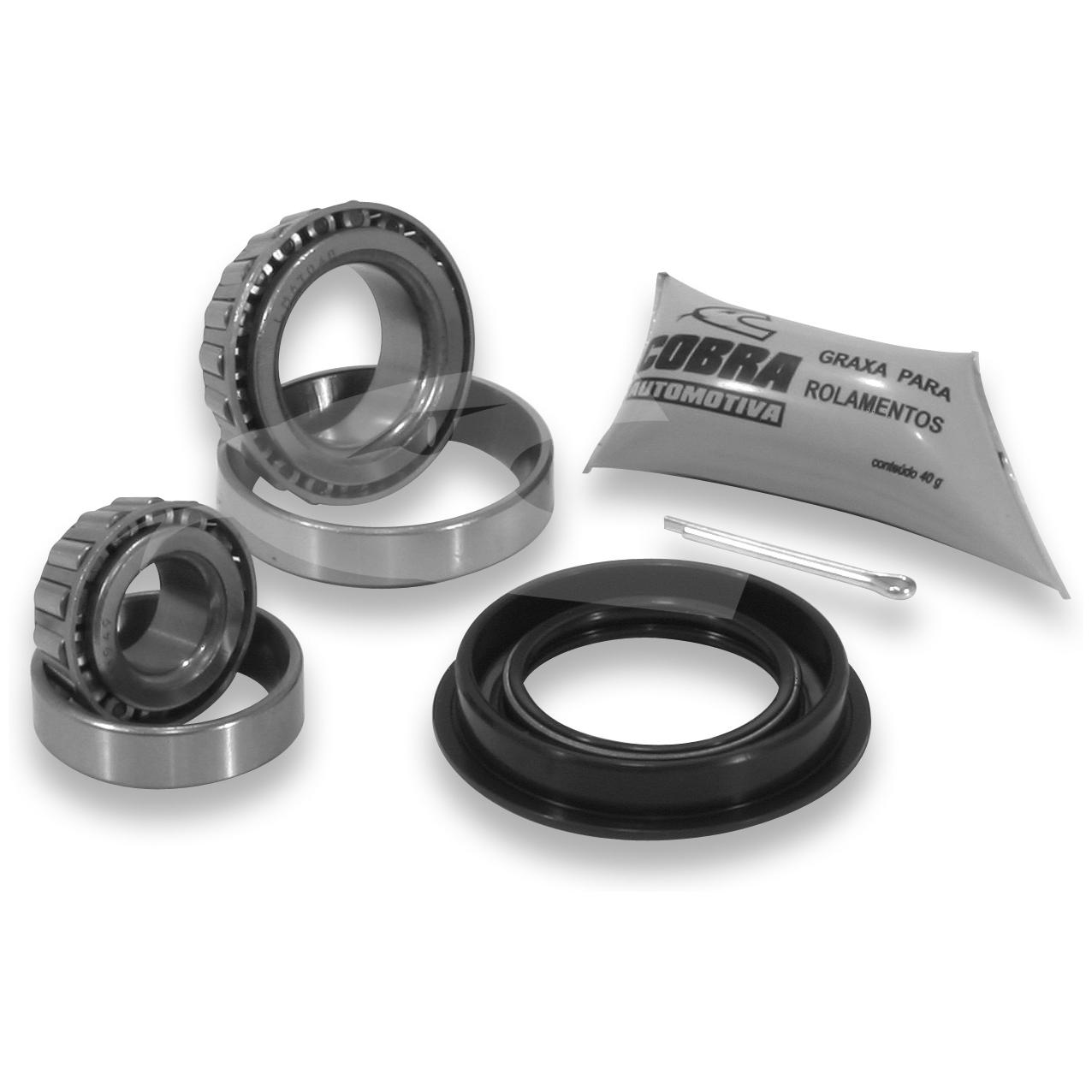 Kit Rolamento Roda Dianteira para Chrysler Caravan - Cobra Automotiva - RK5 C
