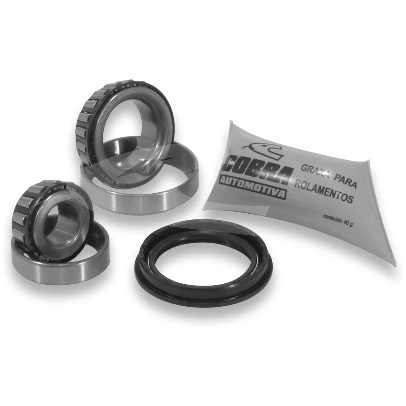 Kit Rolamento Roda Dianteira para Volkswagen Variant - Cobra Automotiva - RK7 C