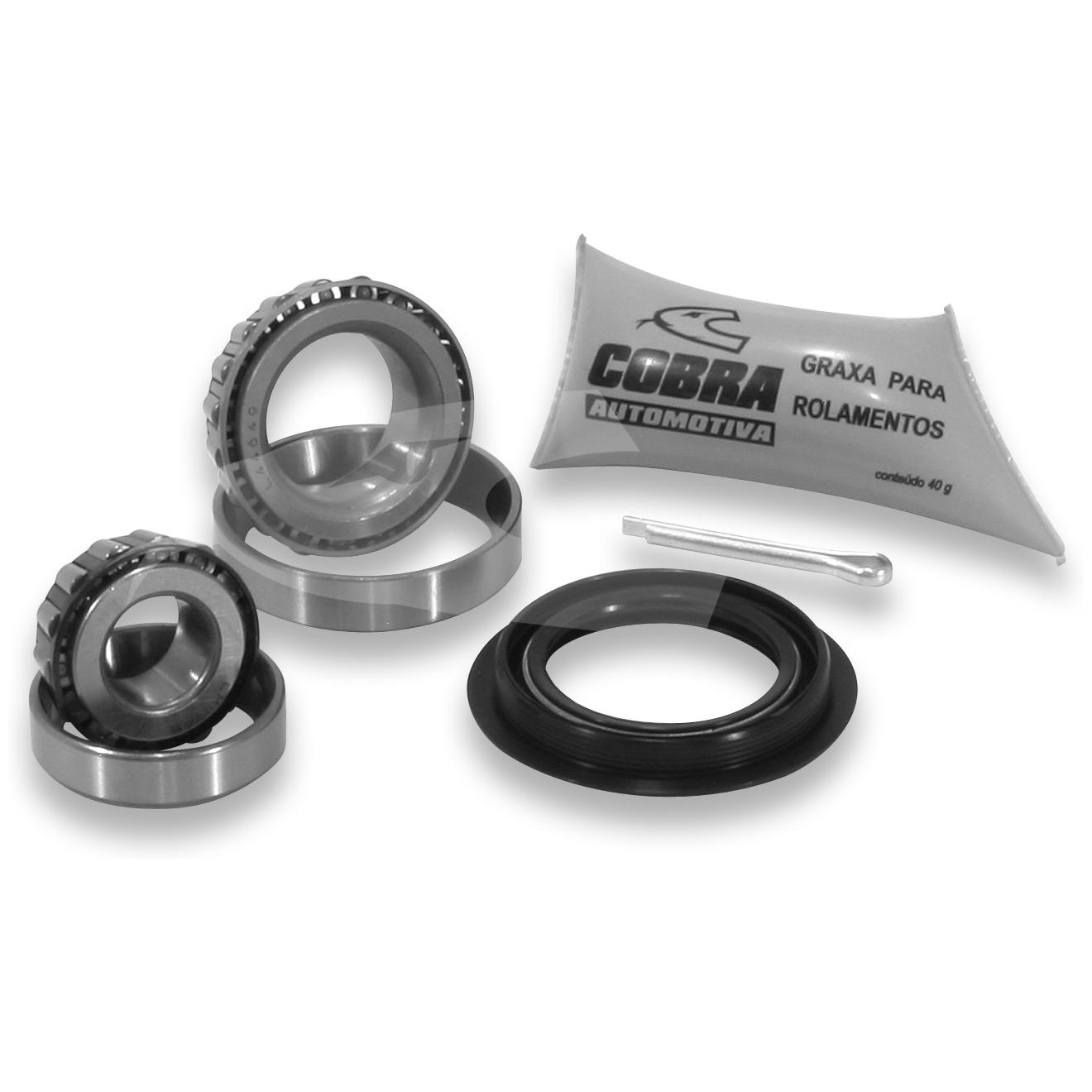 Kit Rolamento Roda Dianteira - Cobra Automotiva - RK4