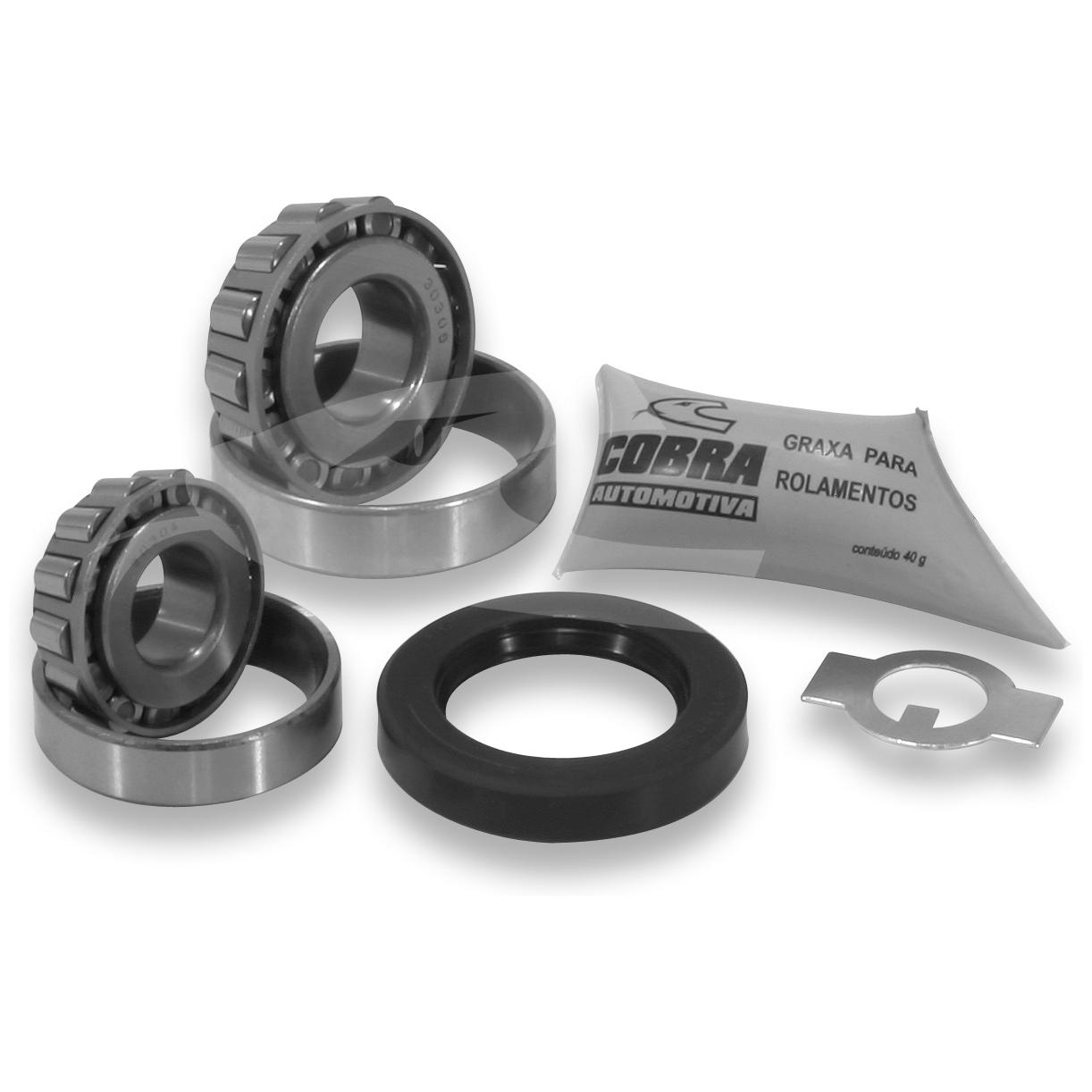 Kit Rolamento Roda Dianteira - Cobra Automotiva - RK6 / PRRK6