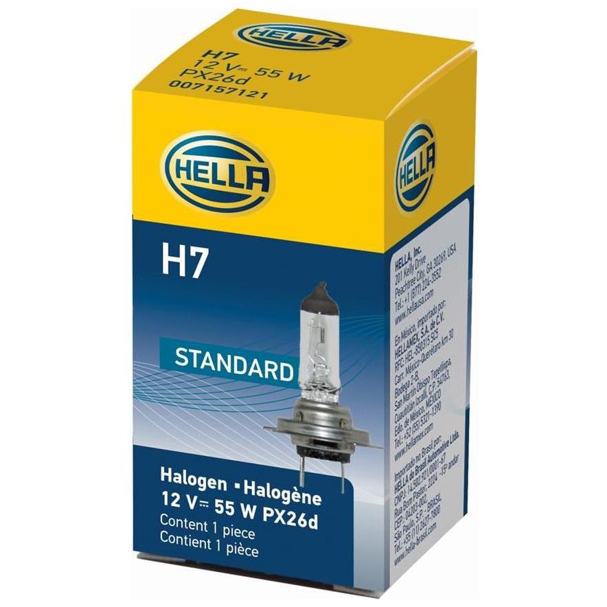 Lâmpada Halógena 12V 60/55W 3200K - Hella - H7