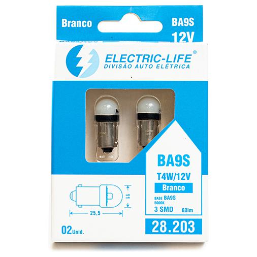 2 Lâmpada Led Ba9S - Electric-Life - 28203