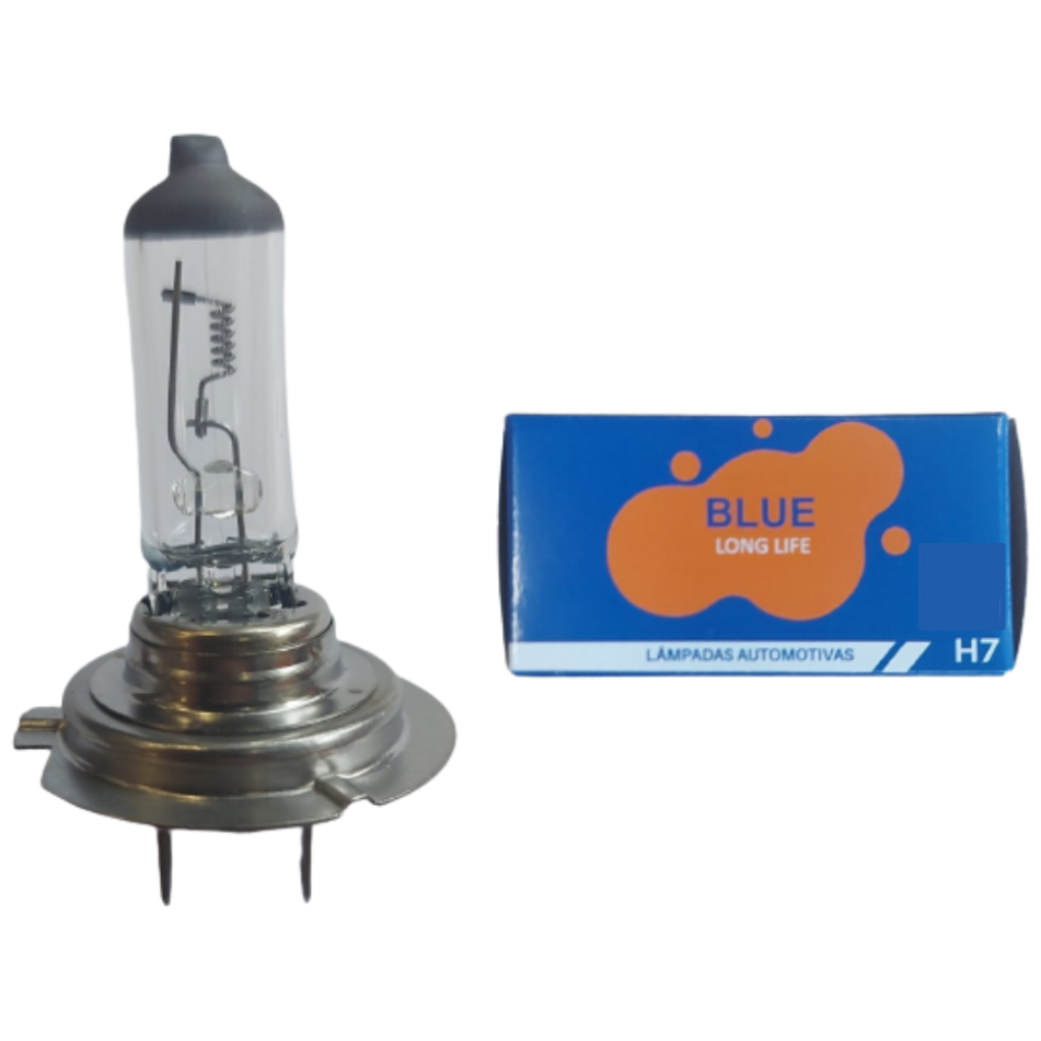 Lâmpada Long Life H7 12V P43T - Blue Parts - BLFH7/12
